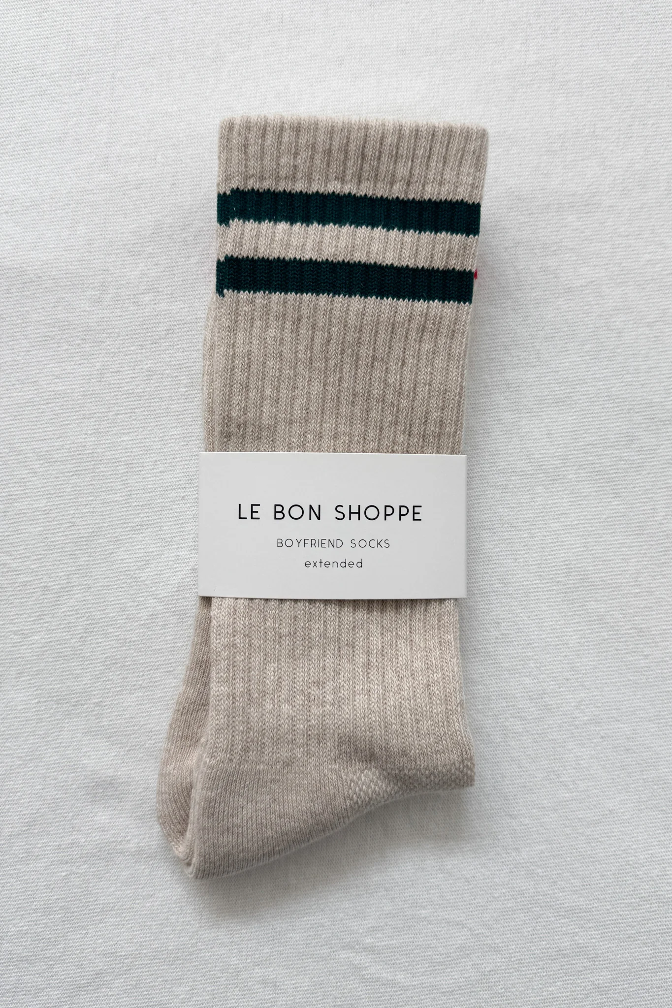 EXTENDED Boyfriend Socks - Oatmeal - Image 4