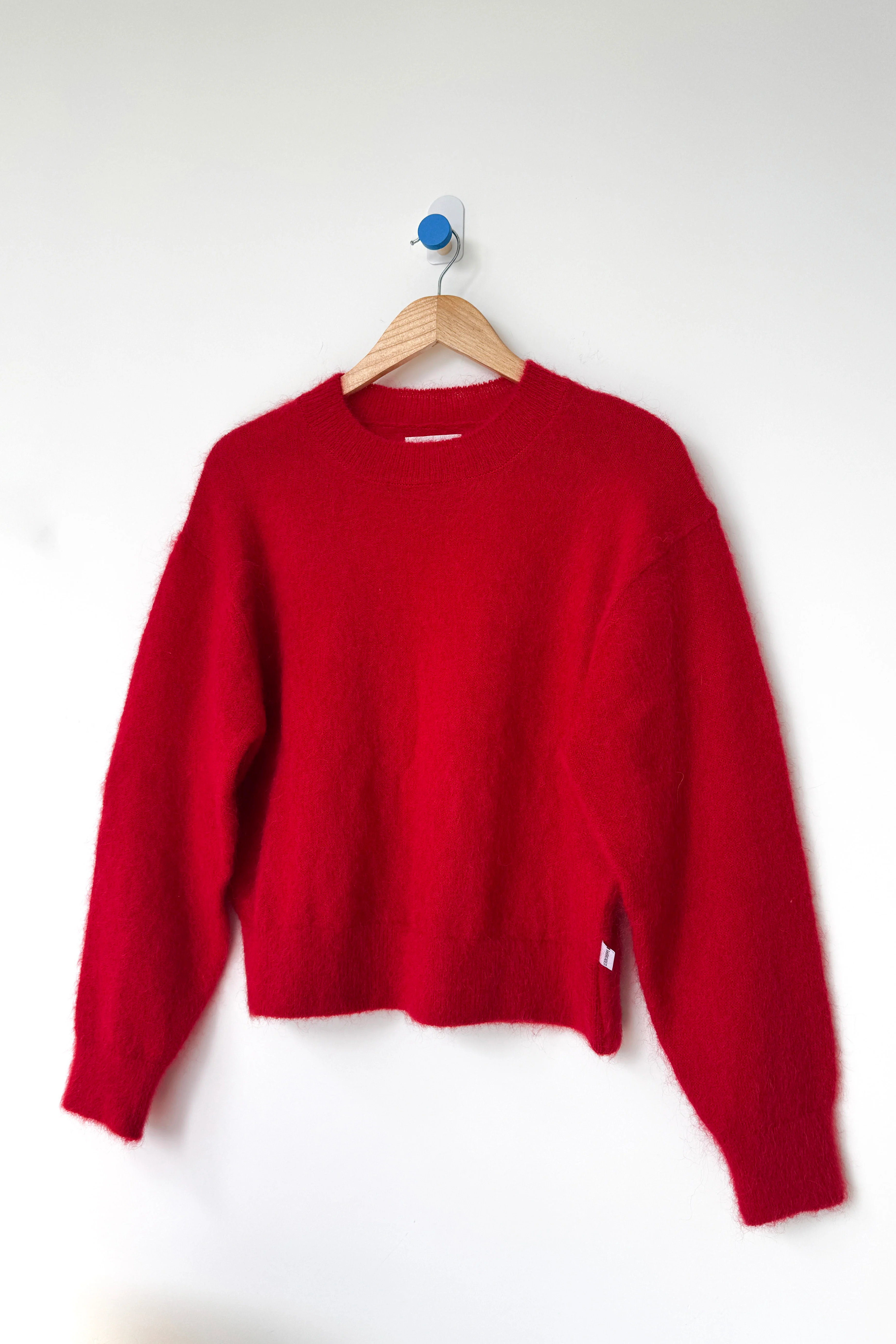 Finn Mohair Sweater - Red - Image 4