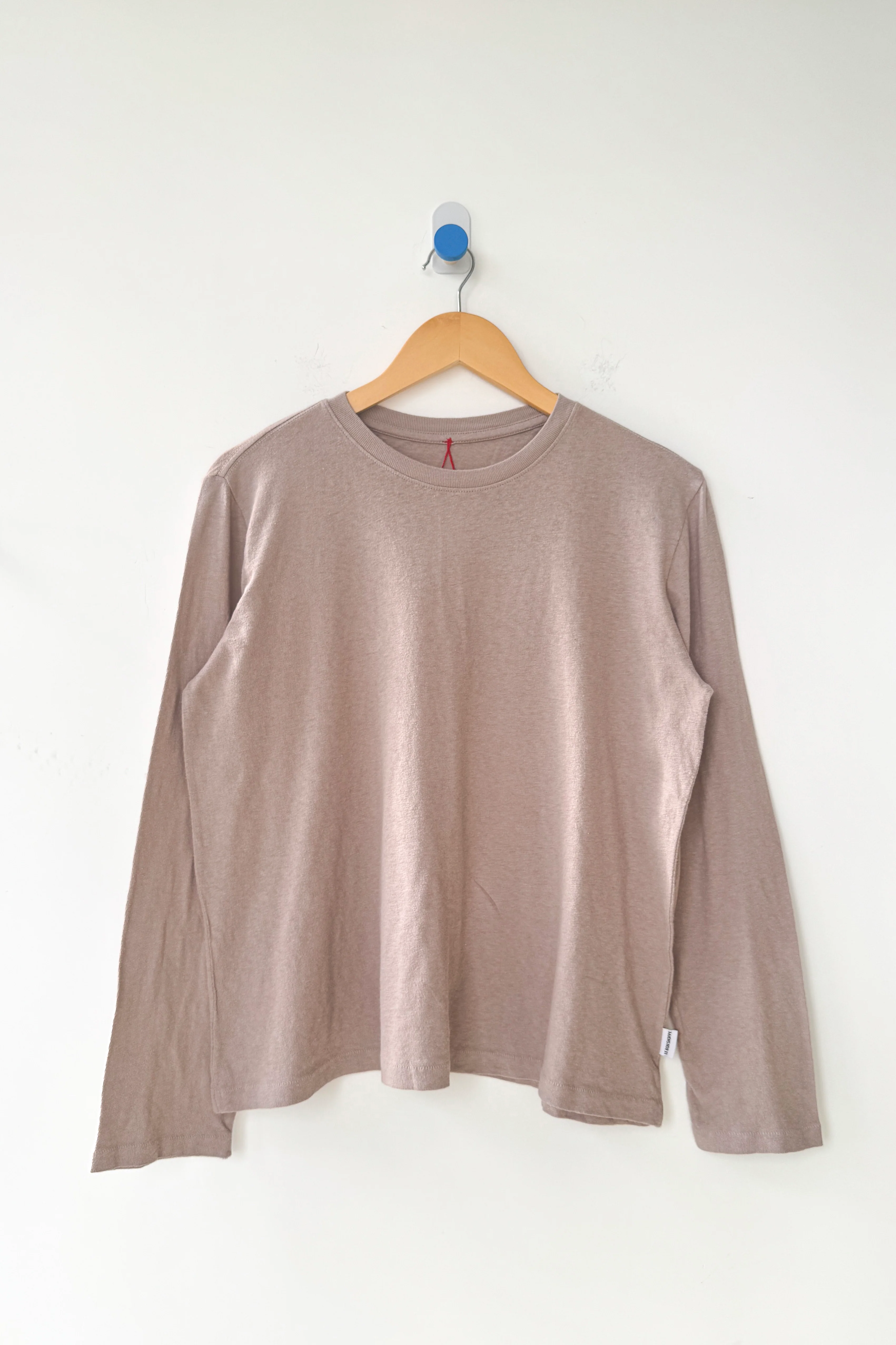 Foundation Long Sleeve Tee - Mushroom - Image 4