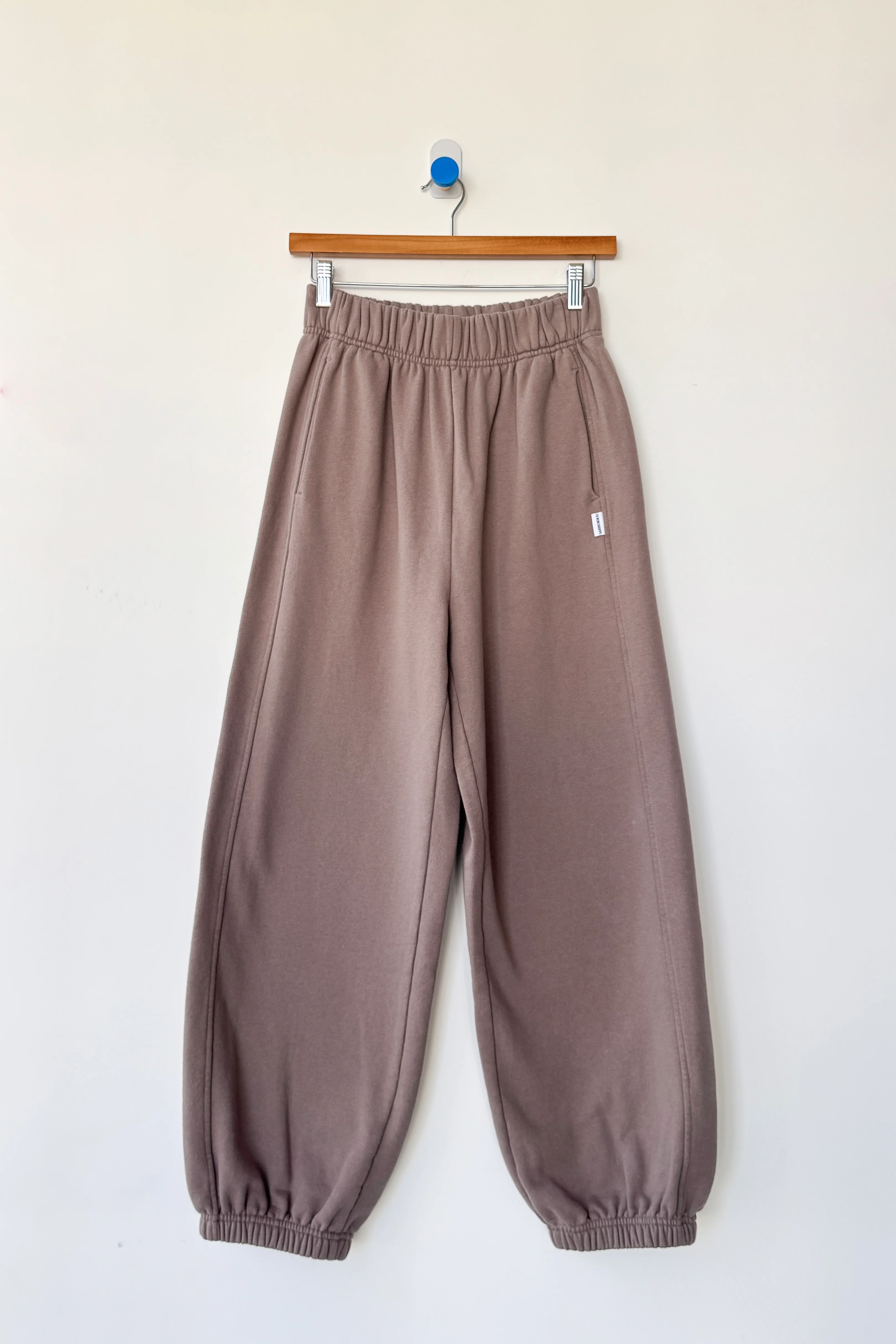 French Terry Balloon Pants - Mushroom - Image 4