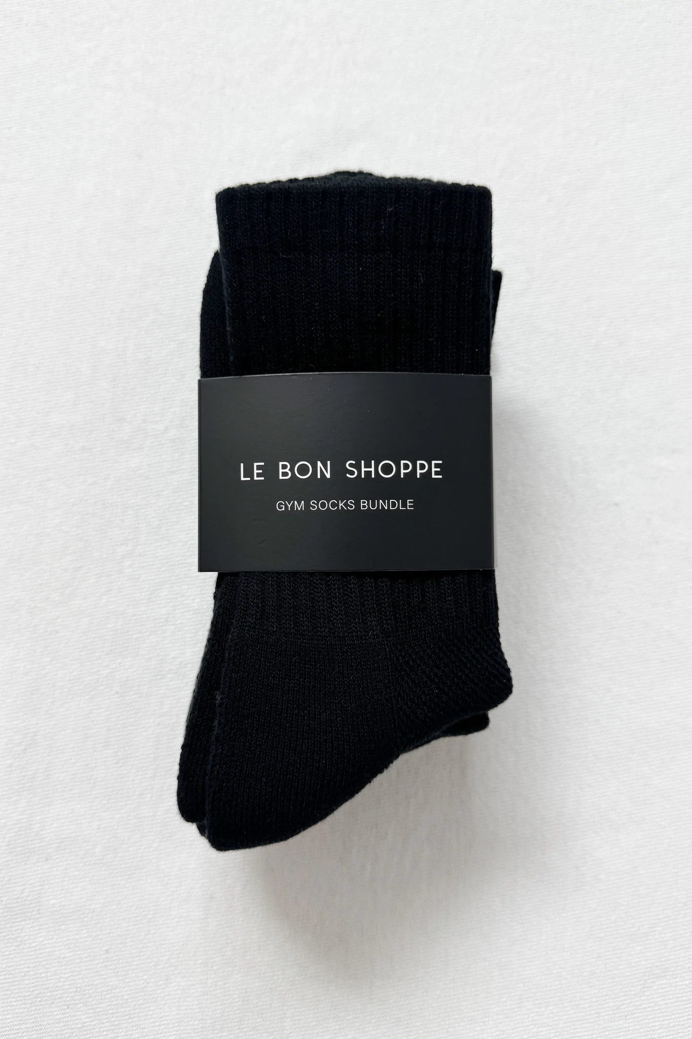 Gym Socks Bundle - 3 Pair Bundle Pack ( BLACK ) - Image 5