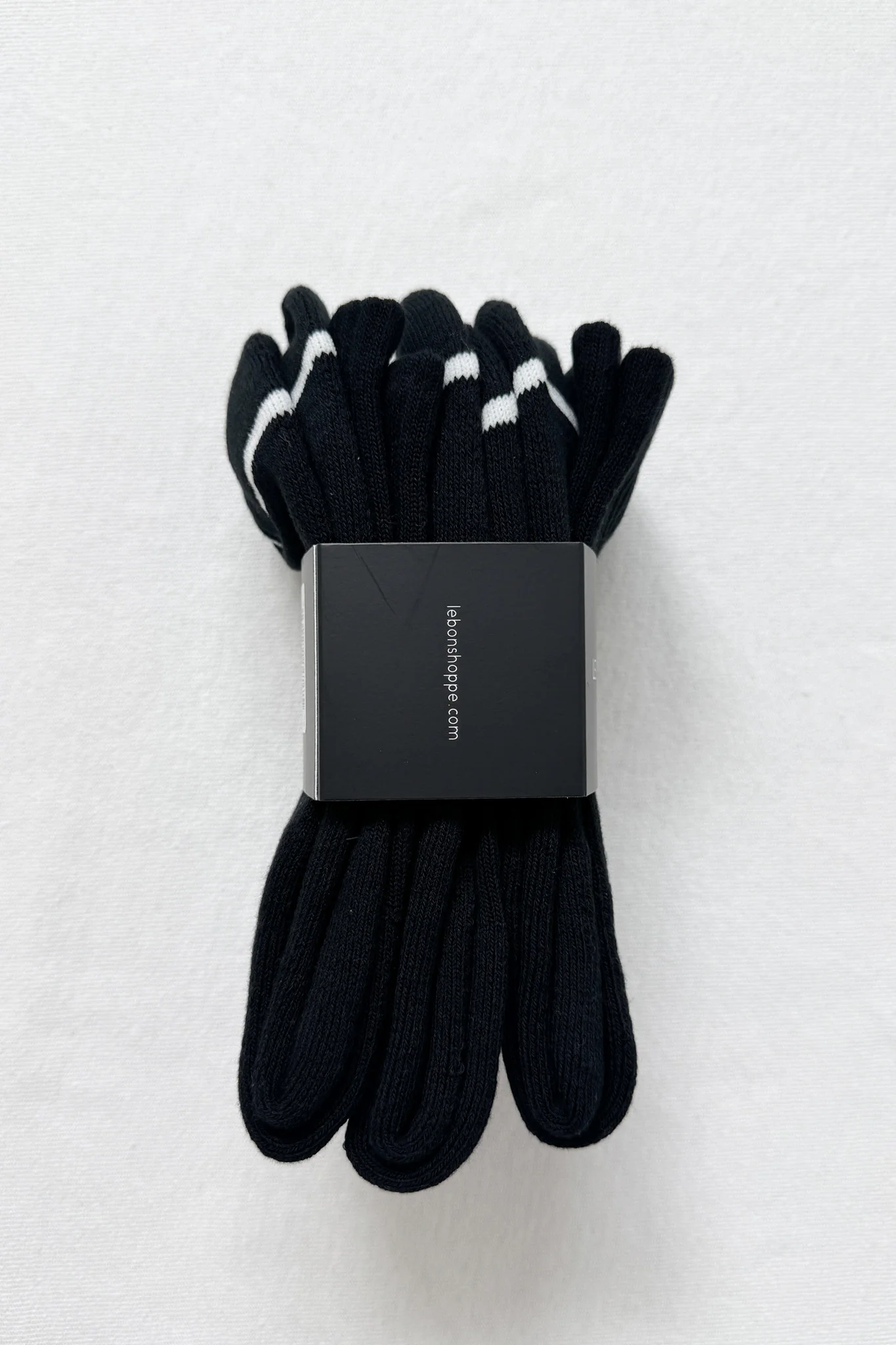 Gym Socks Bundle - 3 Pair Bundle Pack ( BLACK ) - Image 6