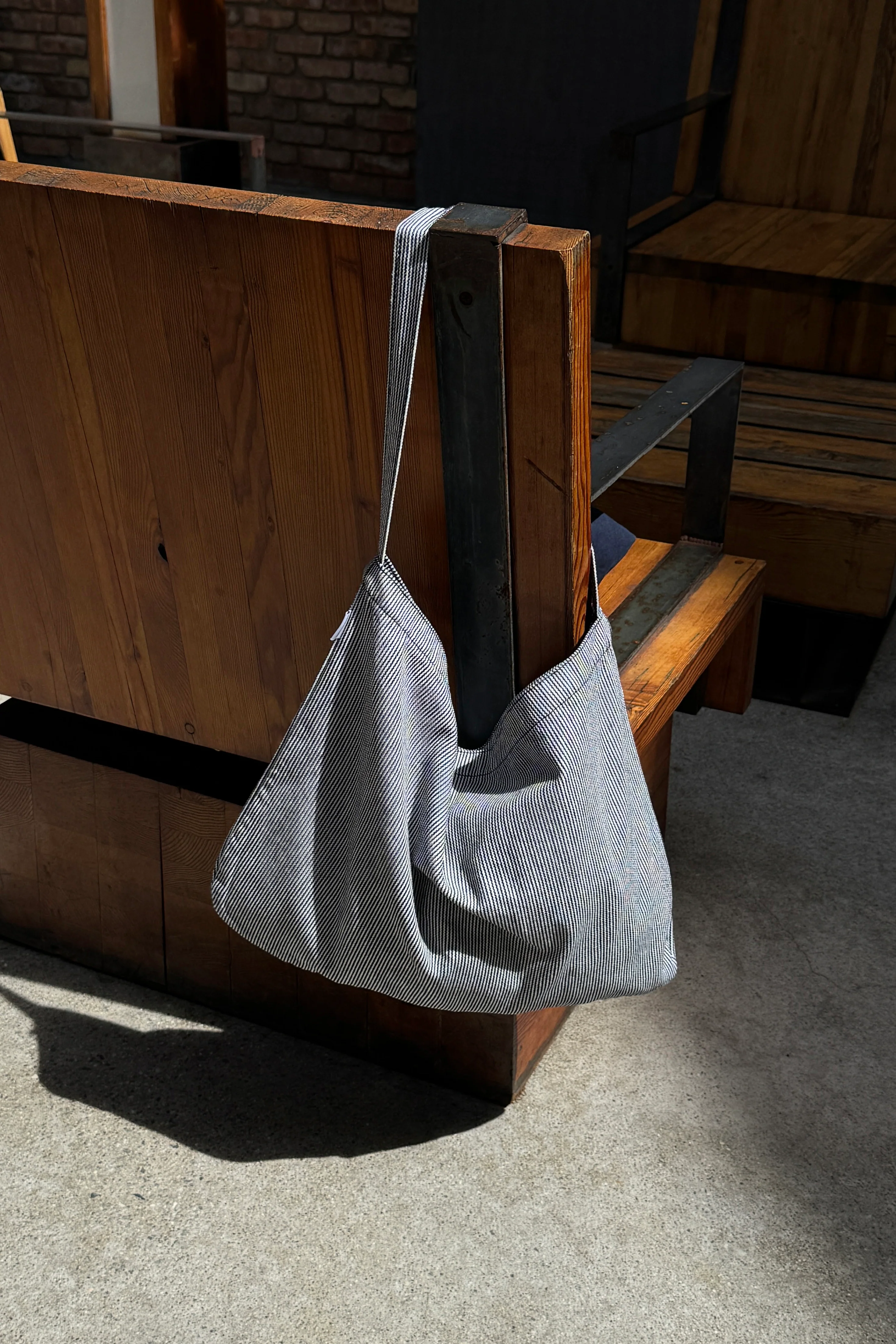 Happy Carry Bag - Blue Stripe - Image 3