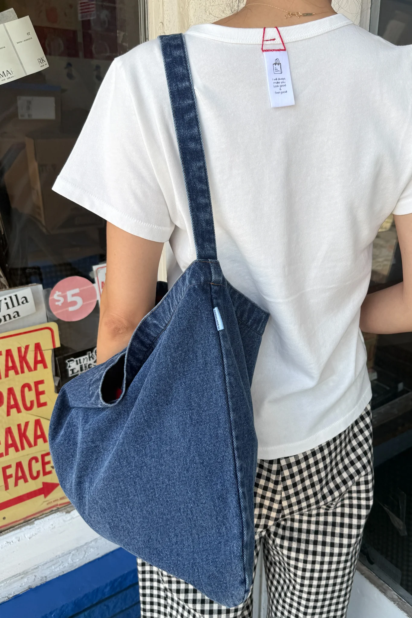 Happy Carry Bag - Blue Denim - Image 2