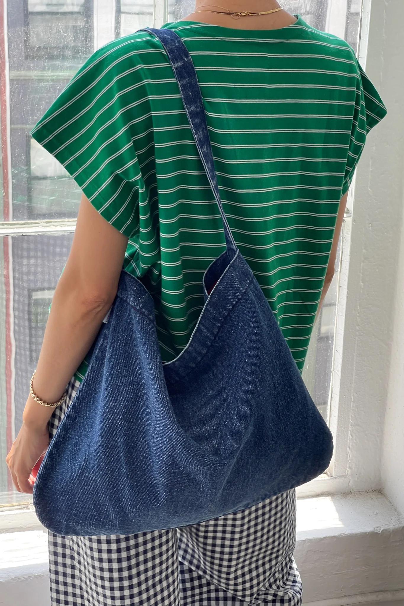 Happy Carry Bag - Blue Denim - Image 3
