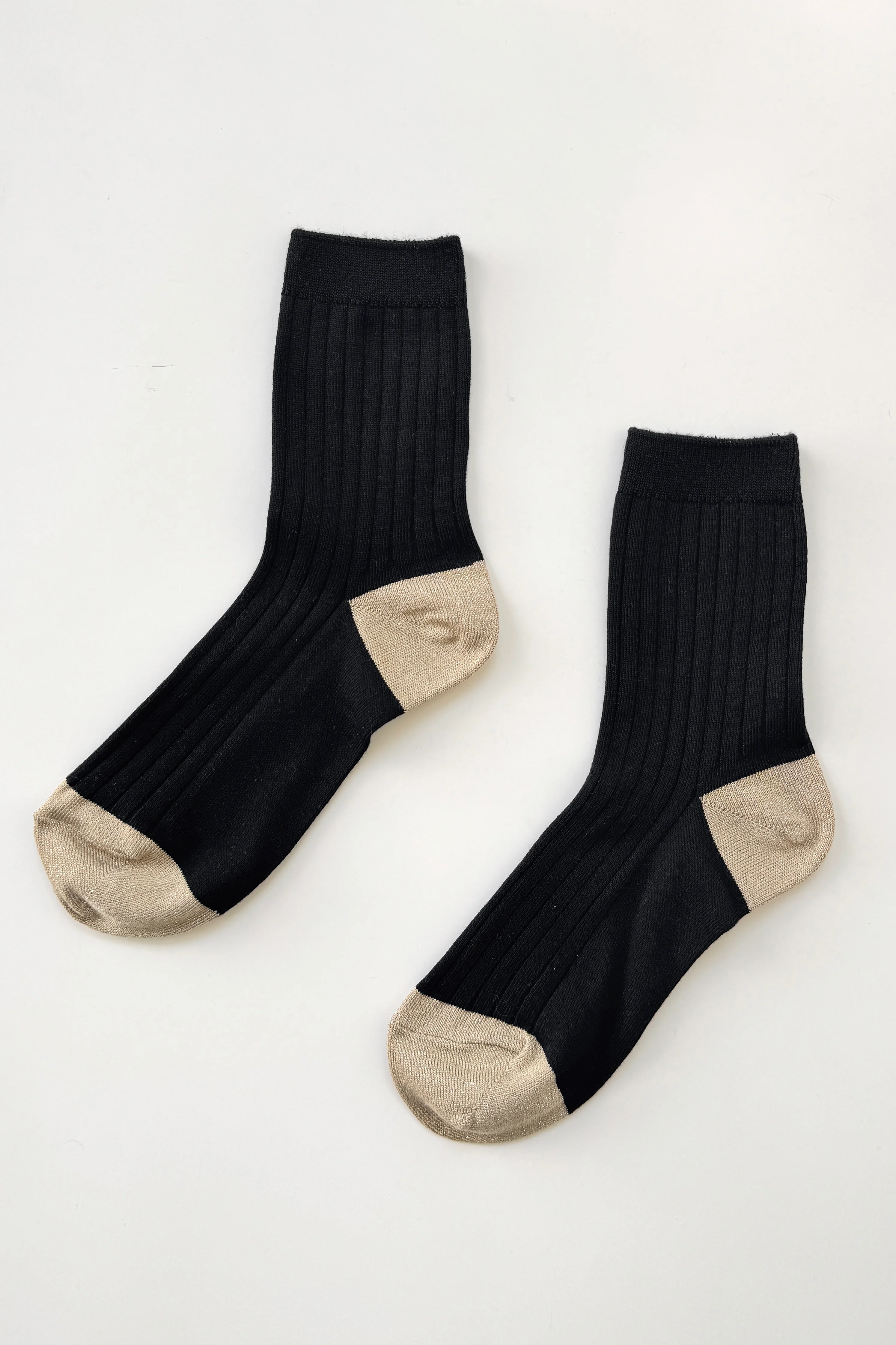 Her Glow Socks - Black / Gold - Image 6