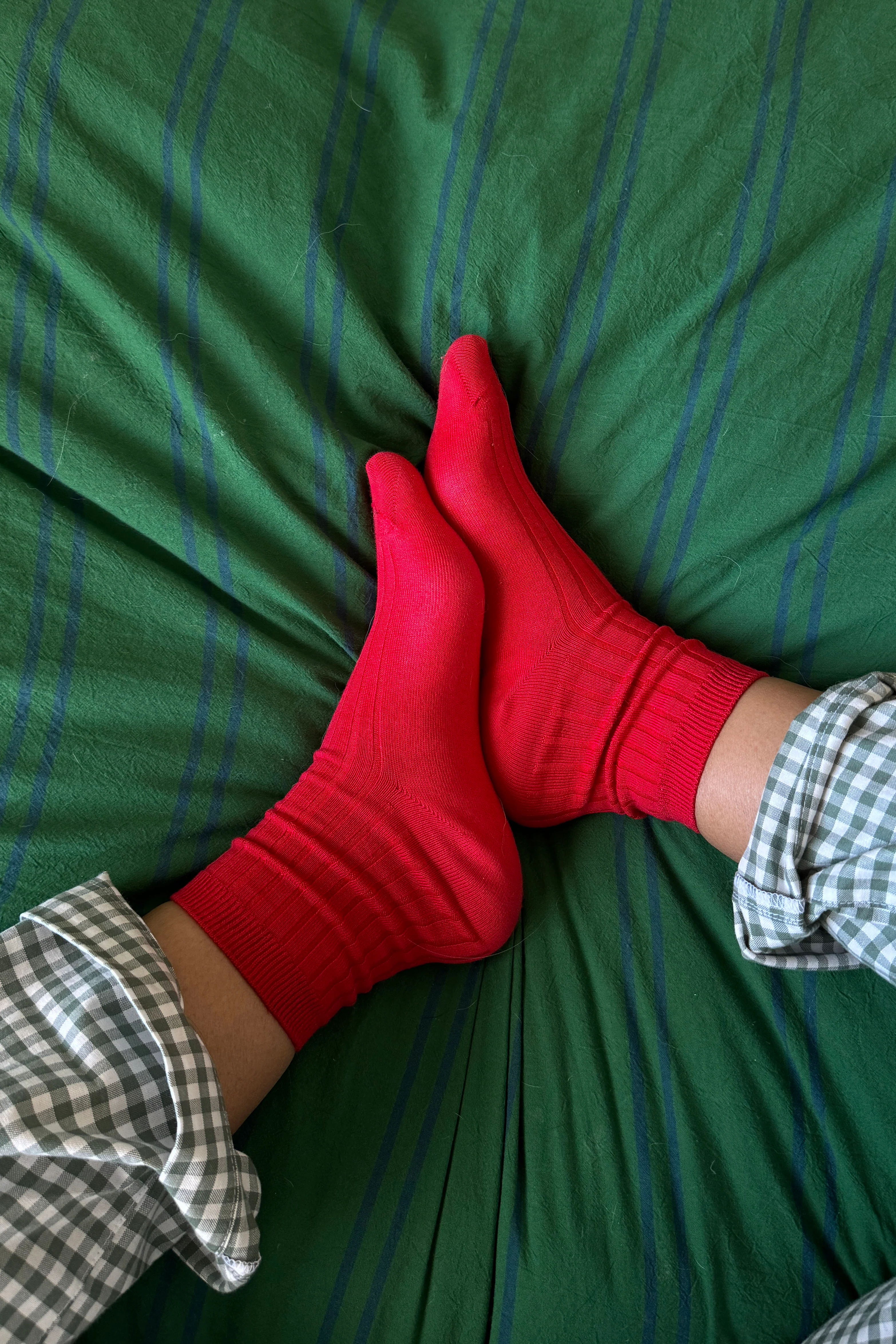 Her Socks (MC cotton) - Classic Red - Image 3
