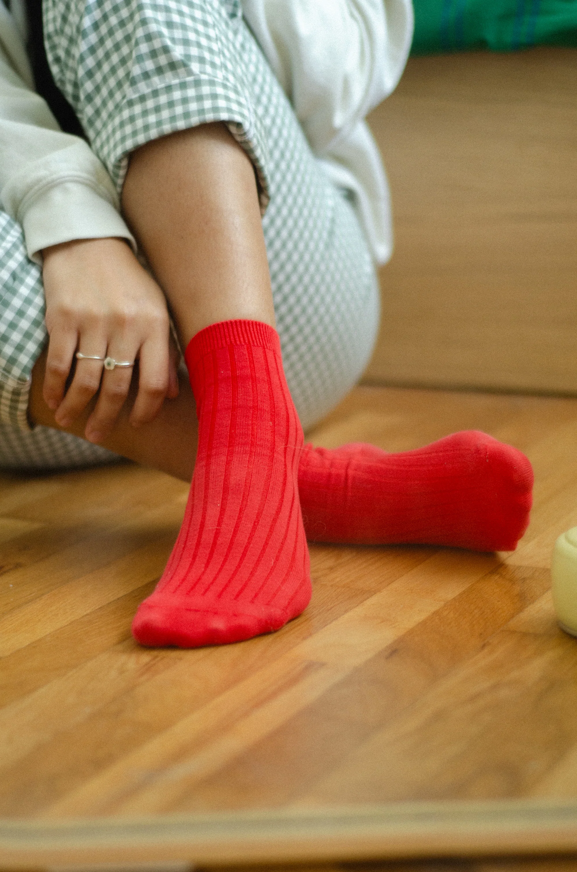 Her Socks (MC cotton) - Classic Red - Image 4