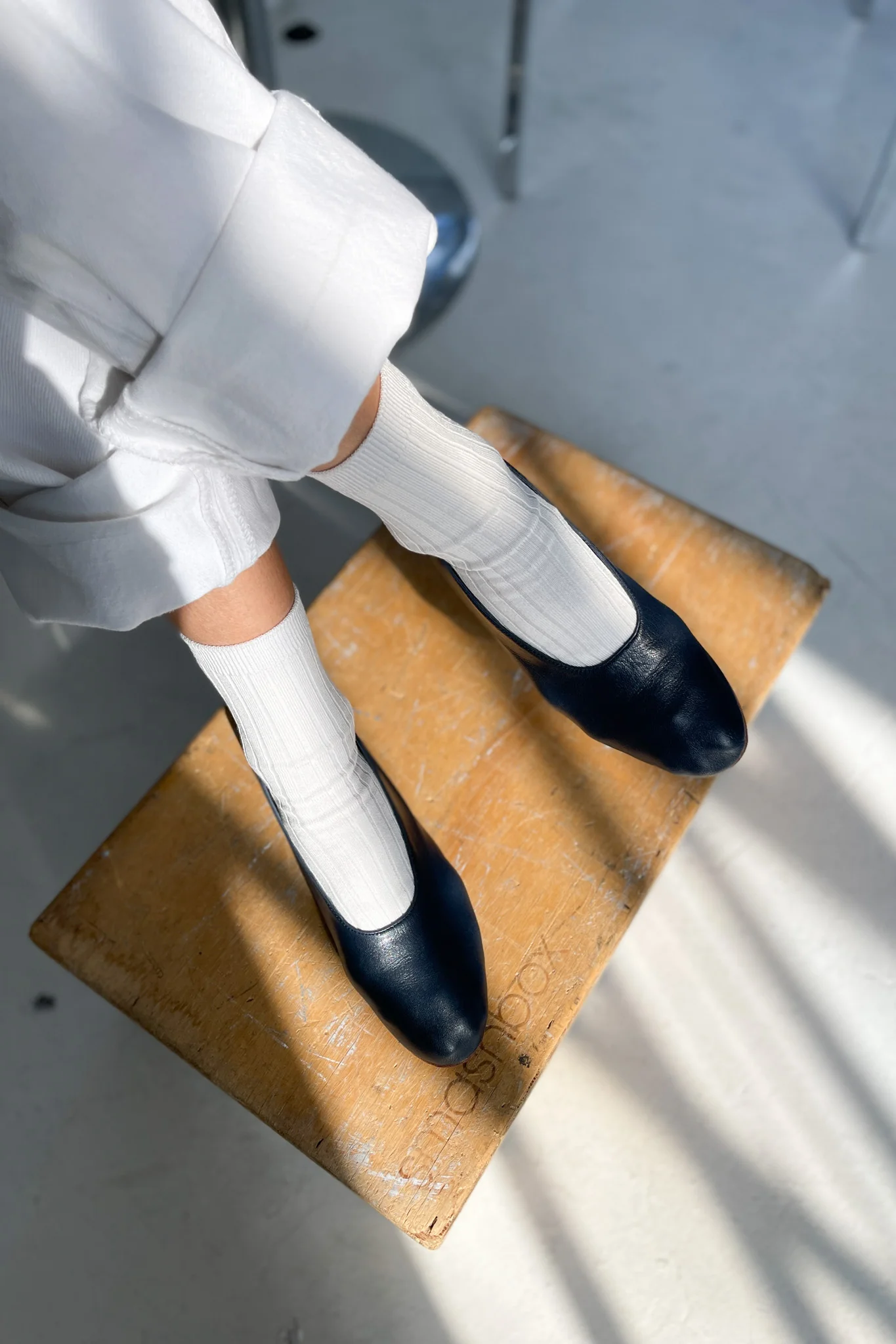 Her Socks (MC cotton) - Classic White - Image 4