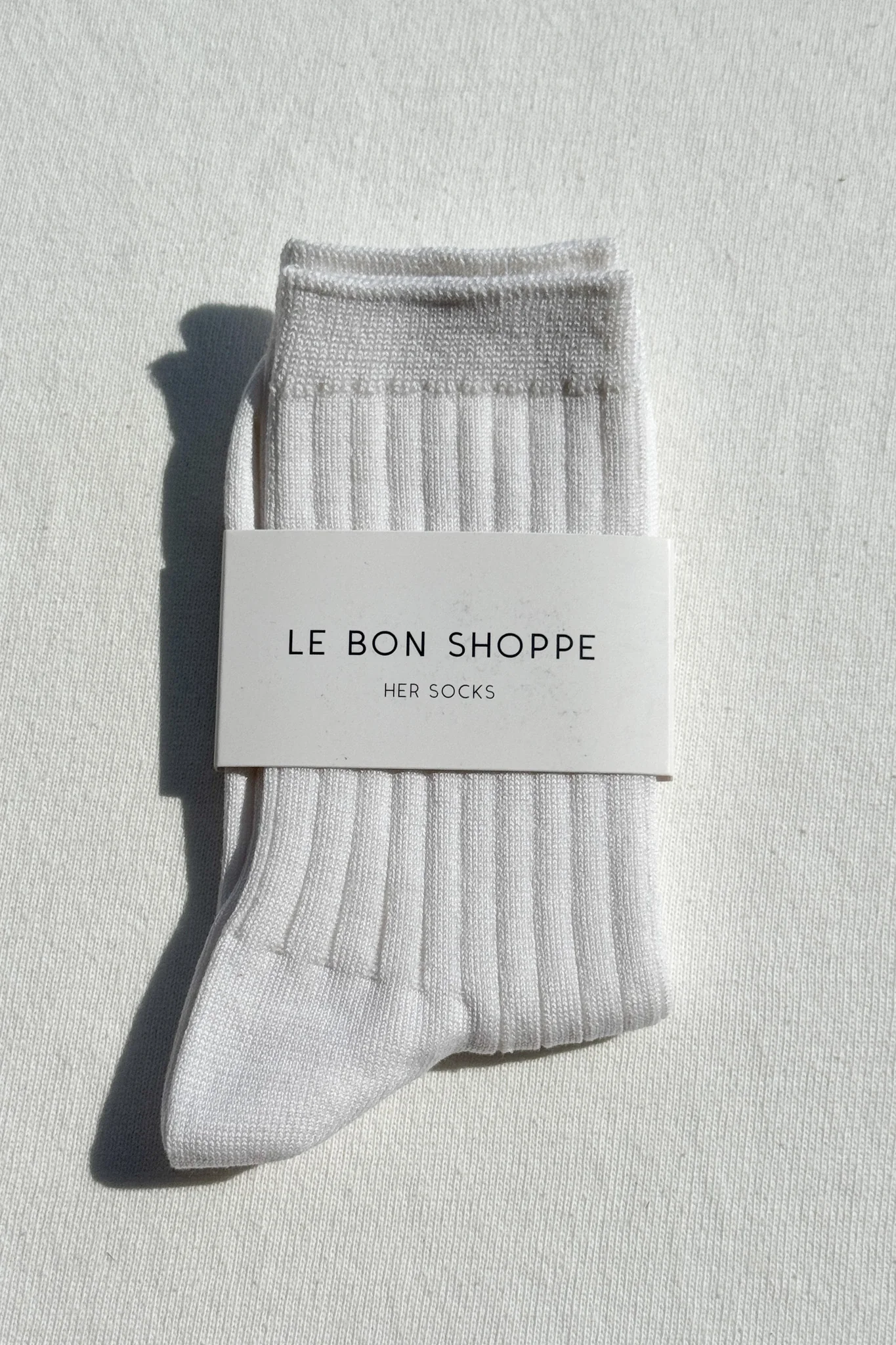 Her Socks (MC cotton) - Classic White - Image 5