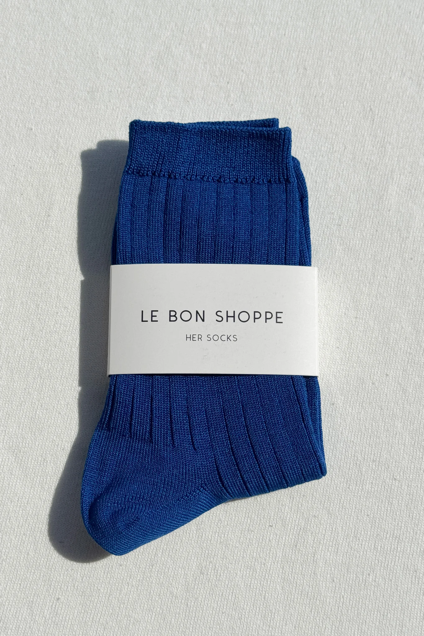 Her Socks (MC cotton) - Cobalt - Image 6