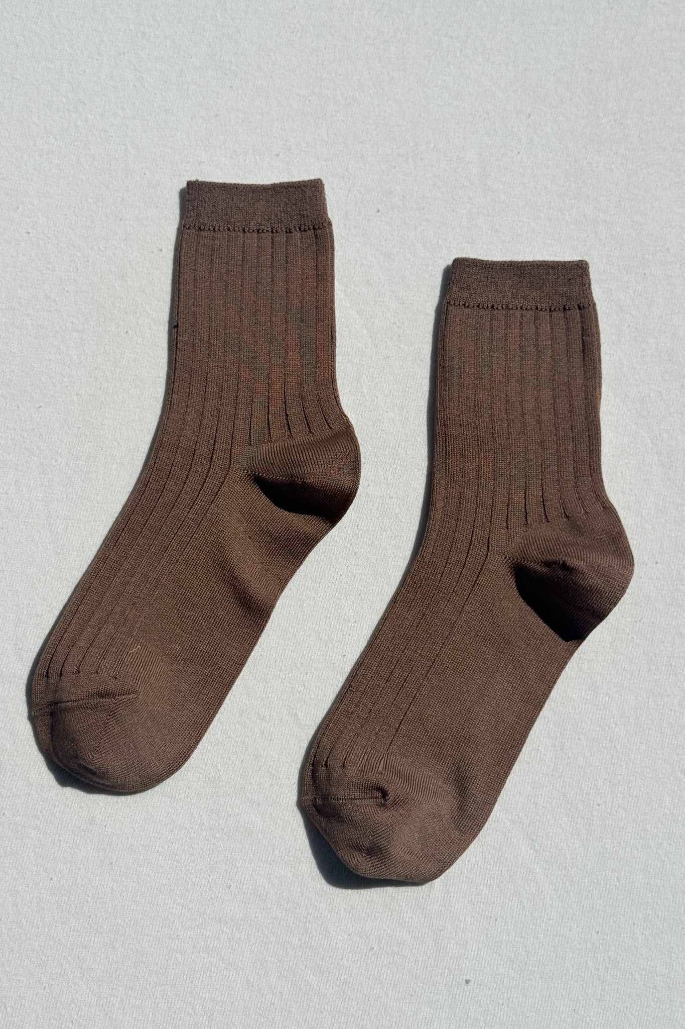 Her Socks (MC cotton) - Dark Tan - Image 4