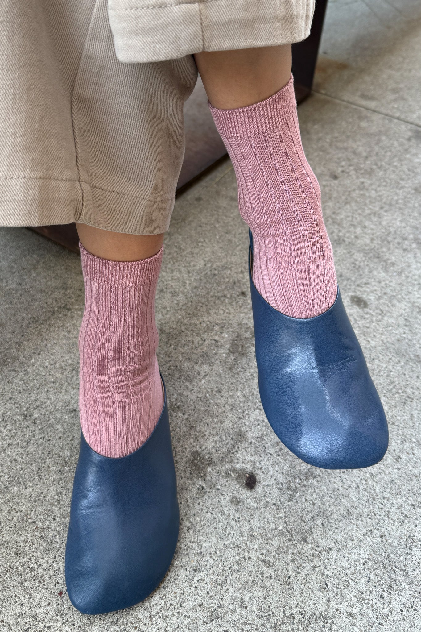 Her Socks (MC cotton) - Desert Rose - Image 3