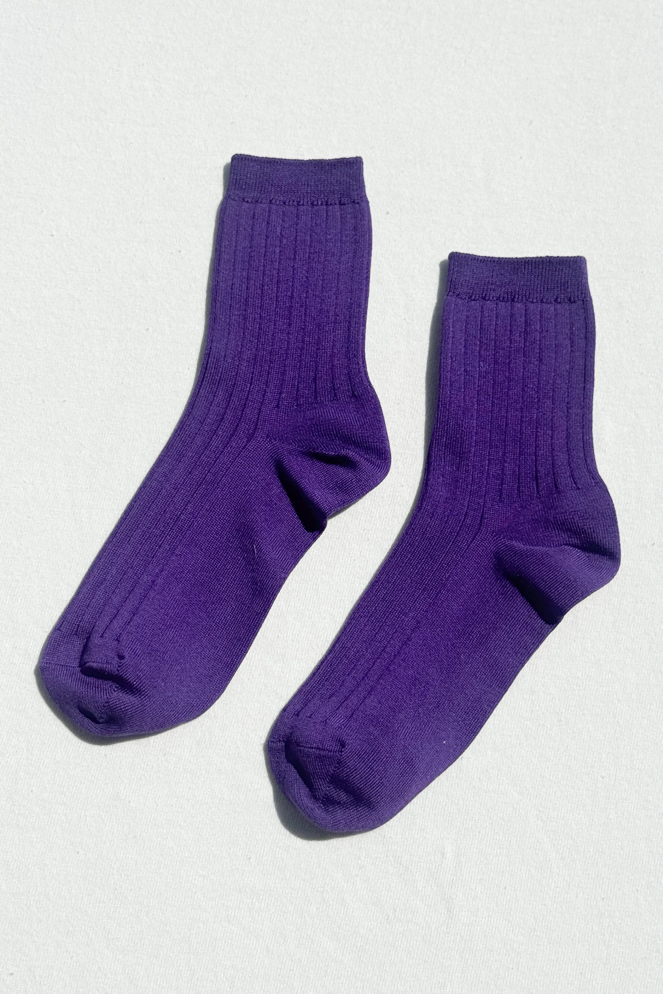 Her Socks (MC cotton) - Eggplant - Image 6