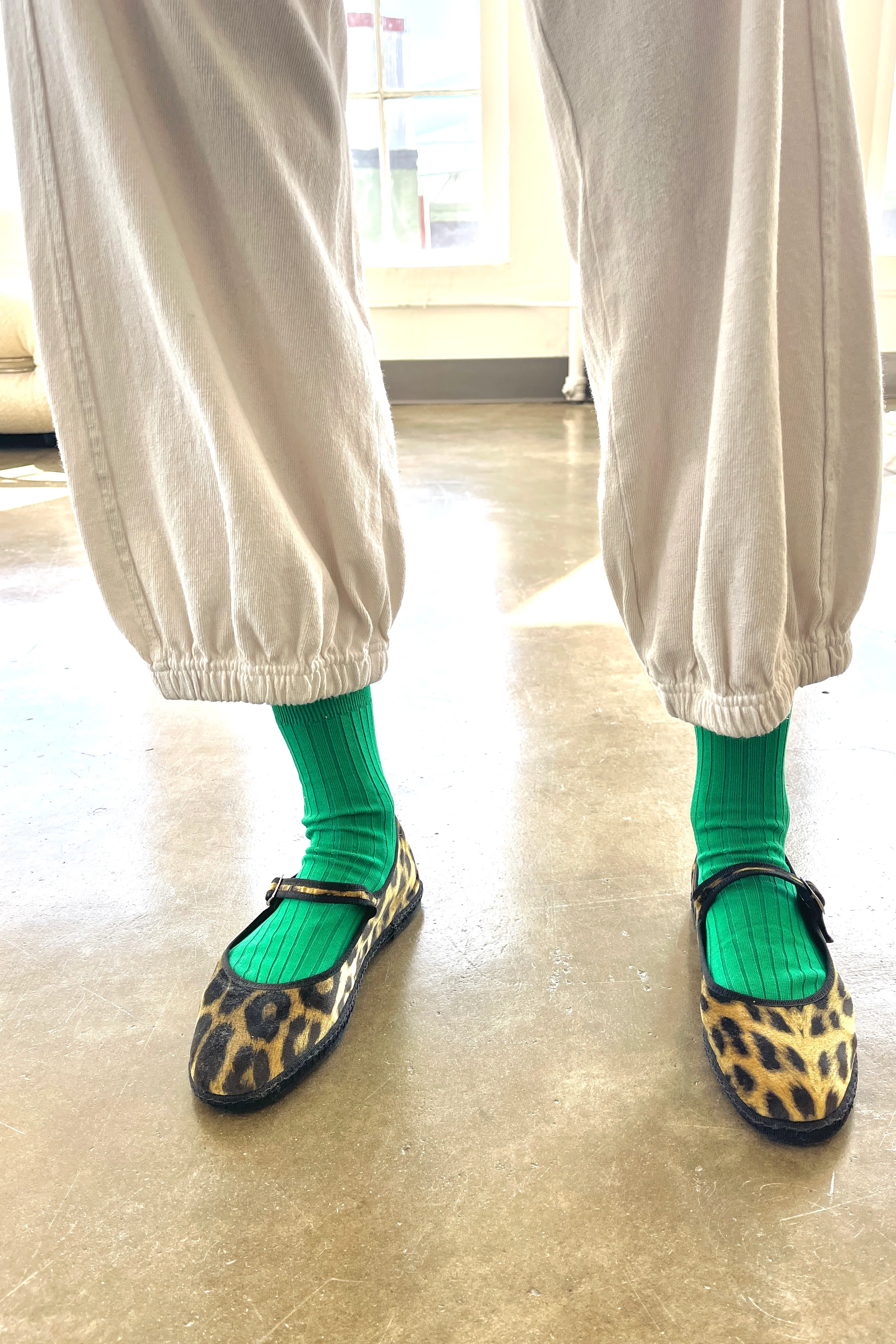 Her Socks (MC cotton) - Kelly Green - Image 3