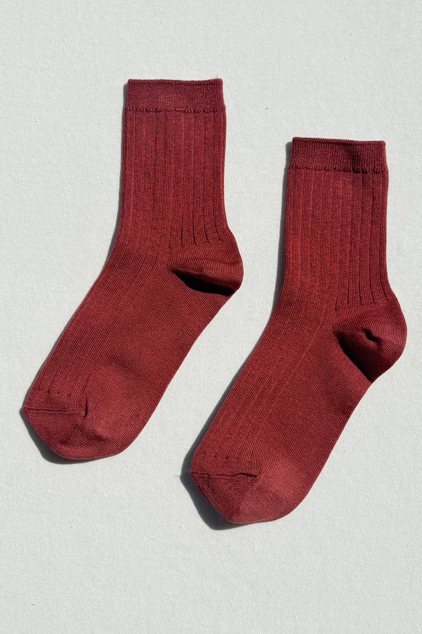 Her Socks (MC cotton) - Terracotta - Image 3