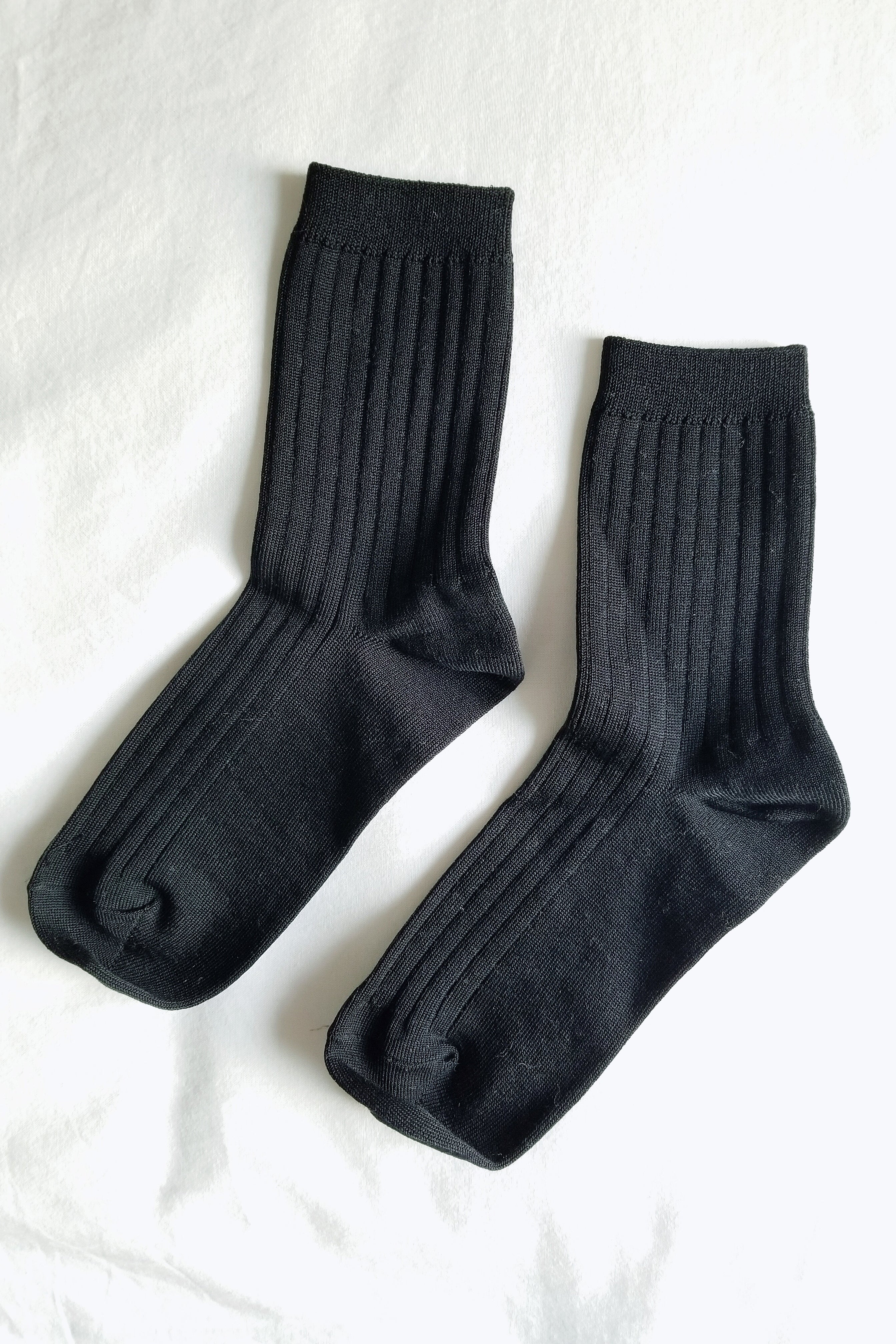 Her Socks (MC cotton) - TRUE BLACK - Image 5