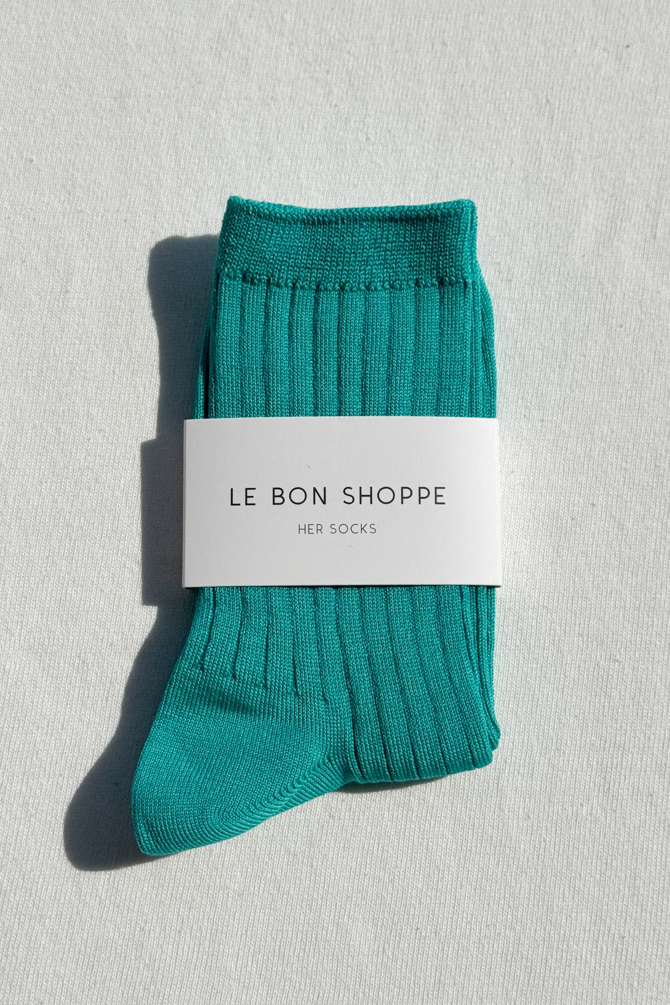 Her Socks (MC cotton) - Turquoise - Image 4