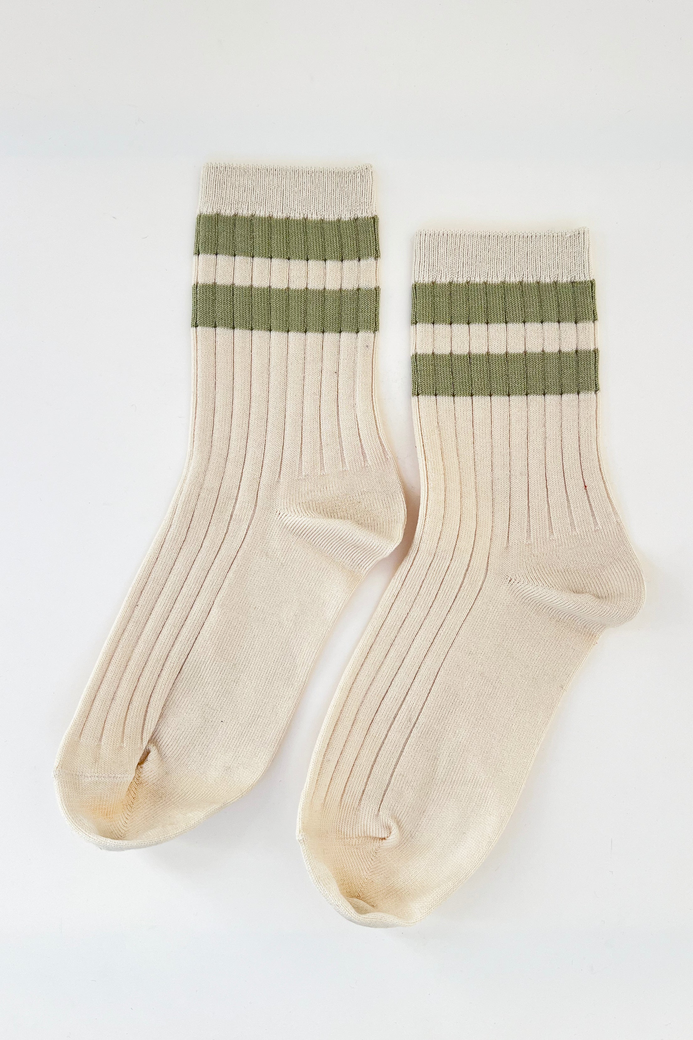 Her Varsity Socks - Guacamole - Image 5