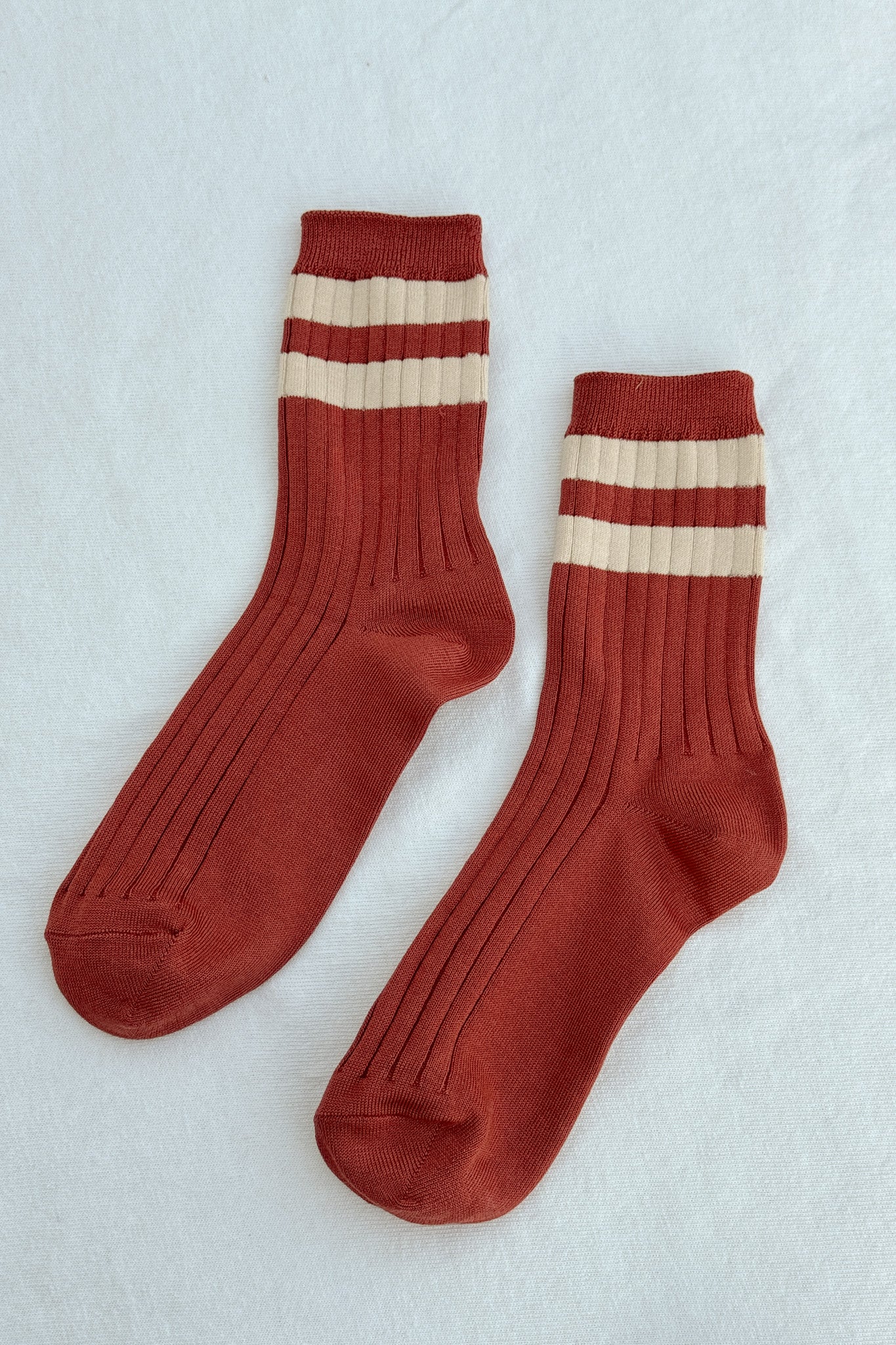 Her Varsity Socks - Tandoori - Image 4