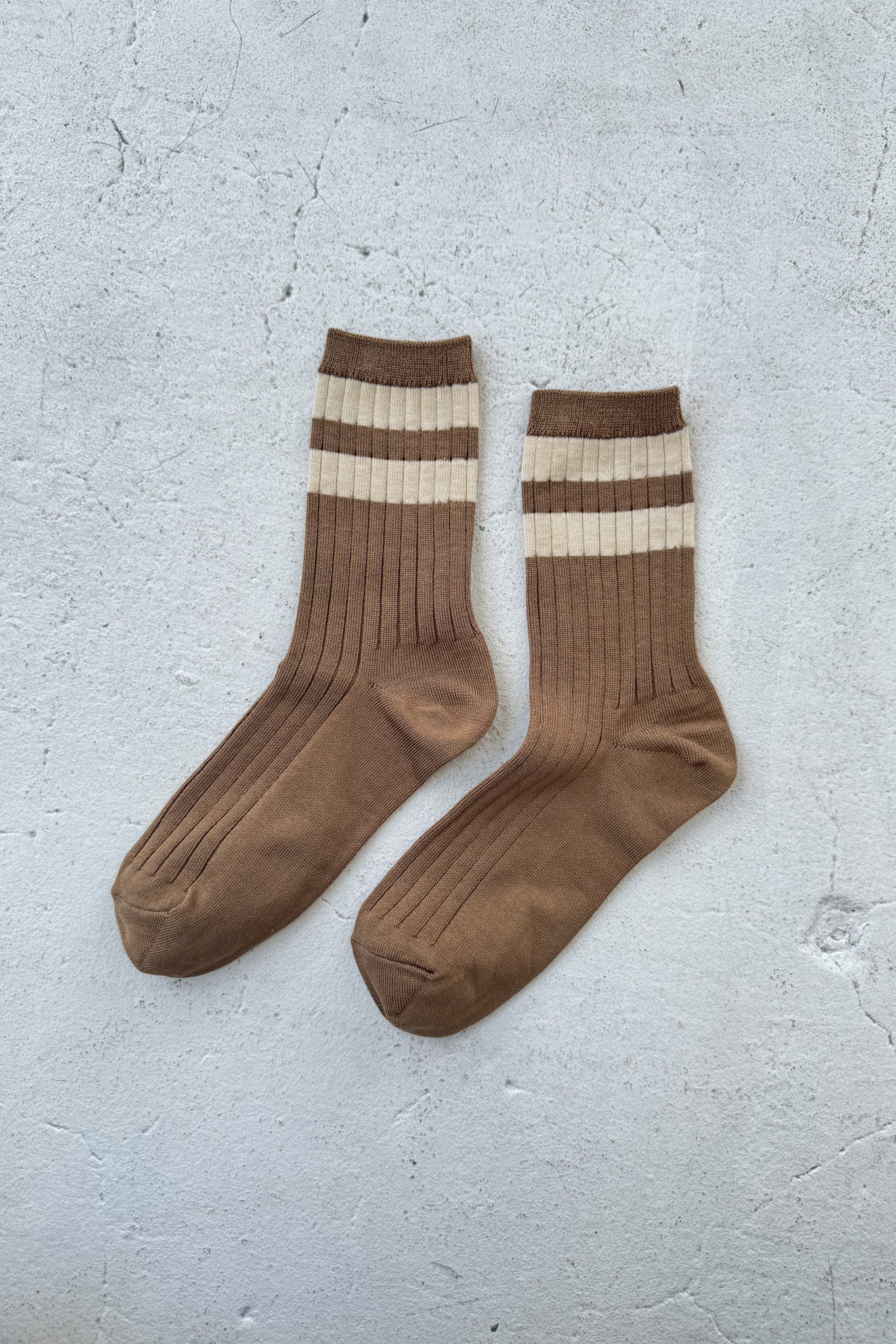 Her Varsity Socks - Toffee - Image 4