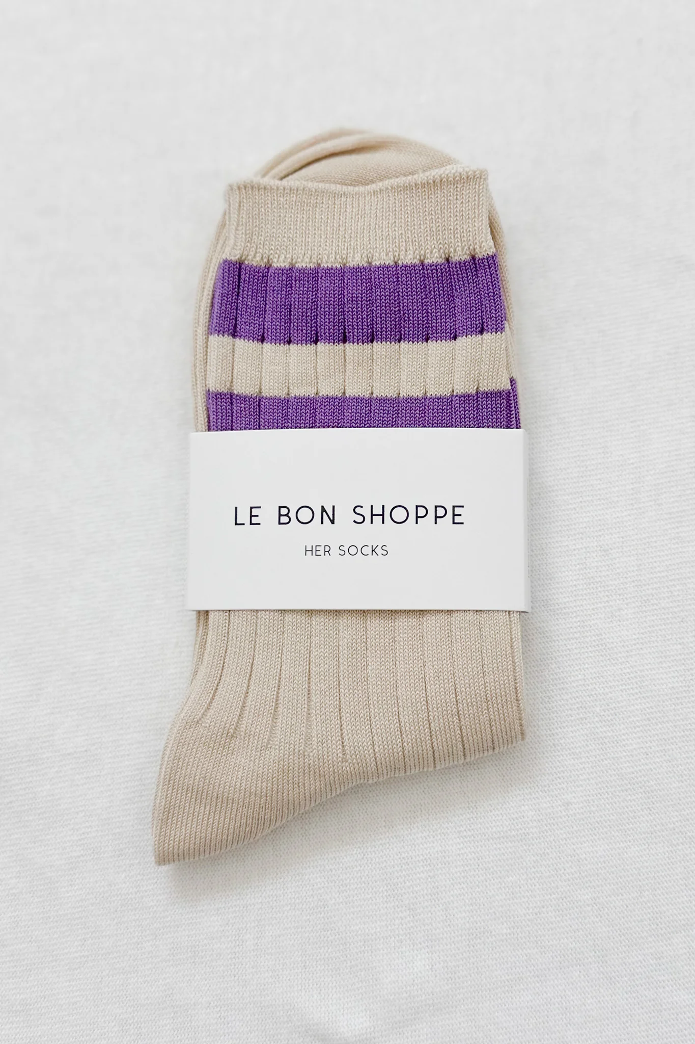 Her Varsity Socks - Ube - Image 3