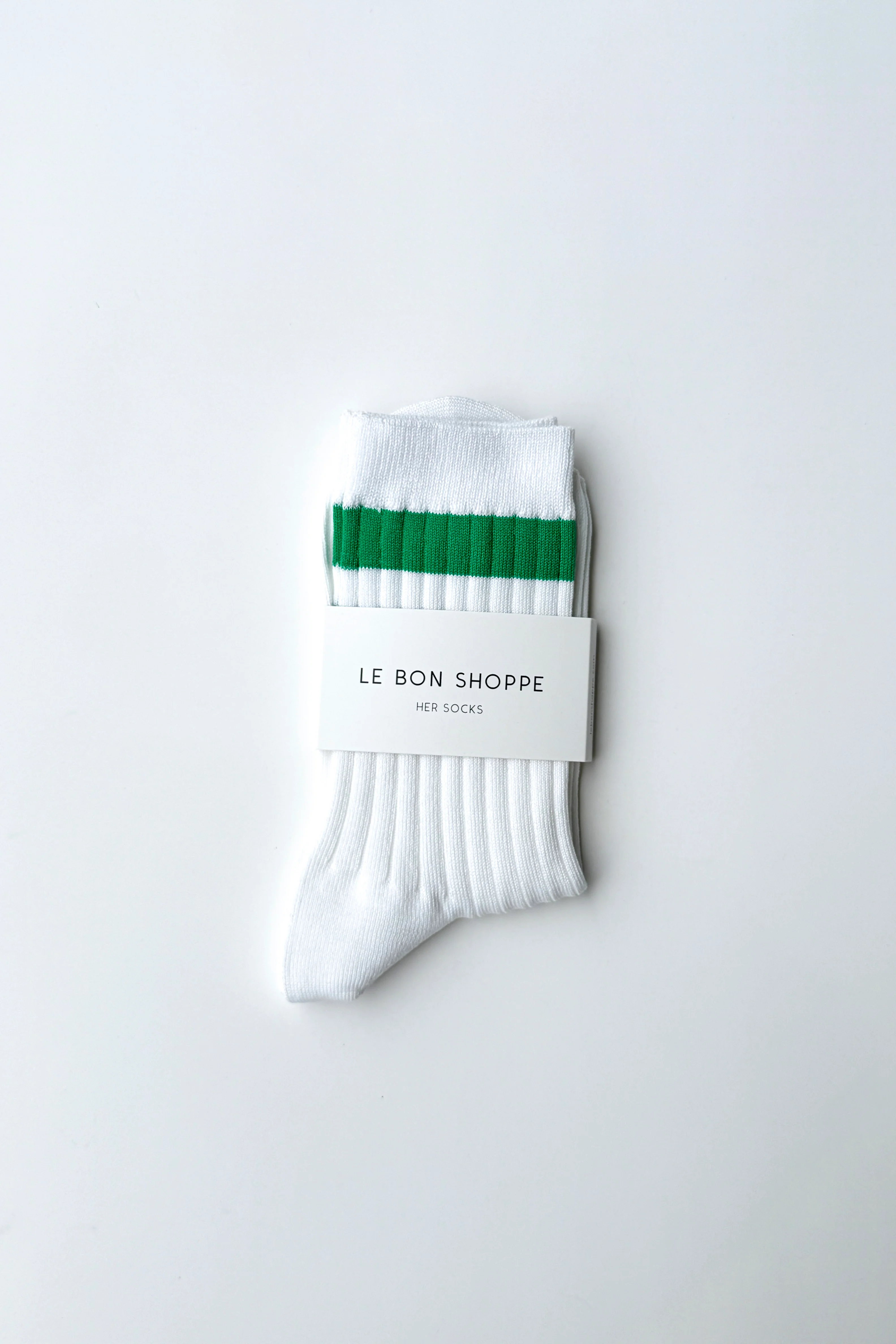 Her Varsity Socks - White Kelly - Image 3