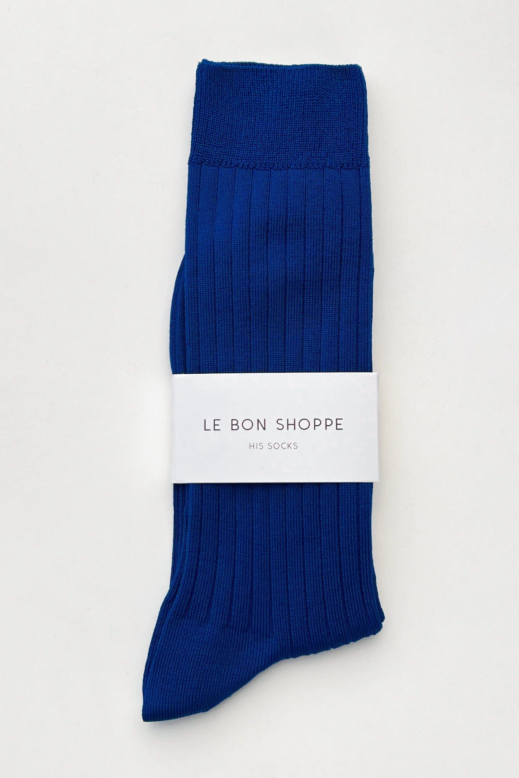 His Socks (MC cotton) - Cobalt - Image 3