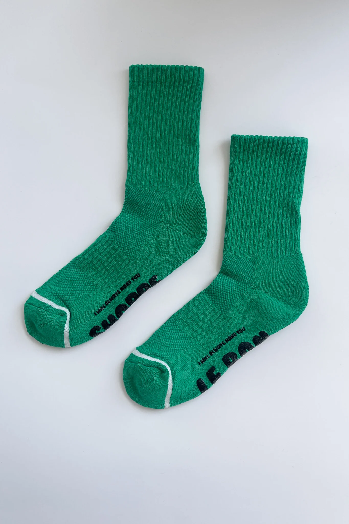 Hugger Socks - KELLY/ BLACK - Image 5