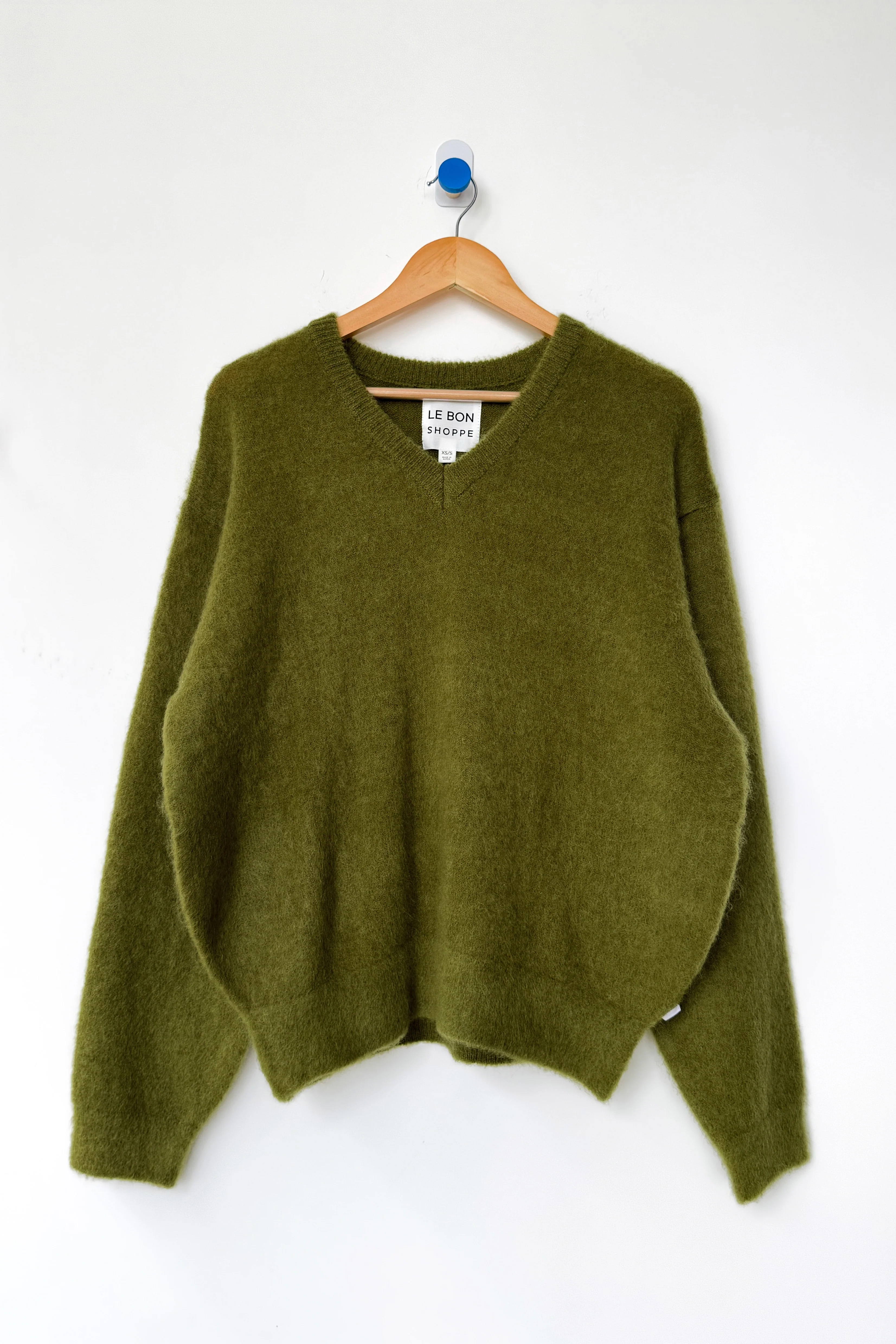 James Mohair Sweater - Leaf - Image 3