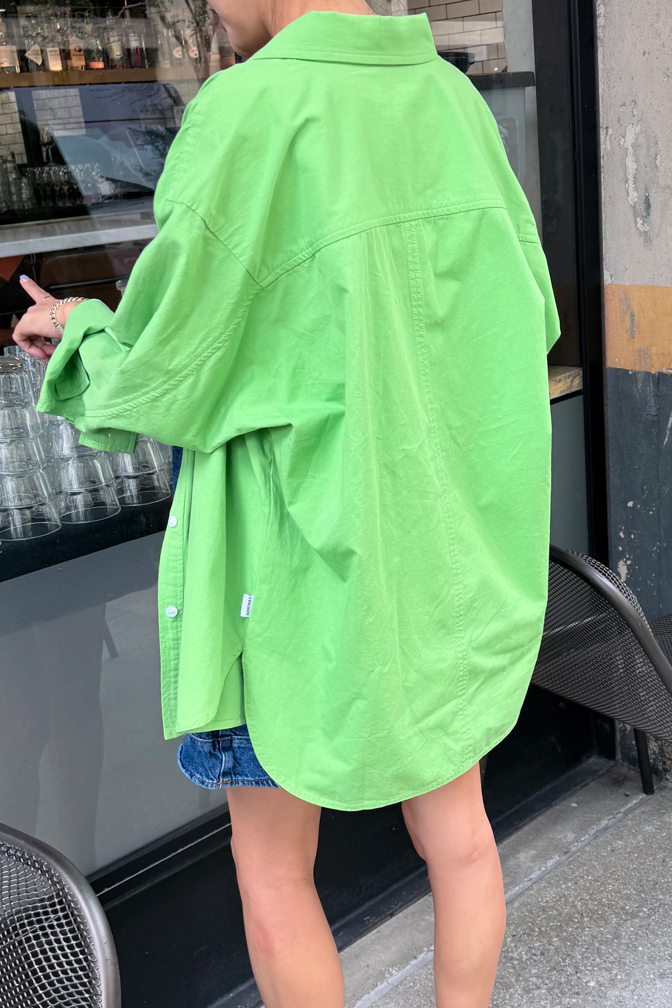 Light Weight Owen Shirt - Green Bud - Image 3