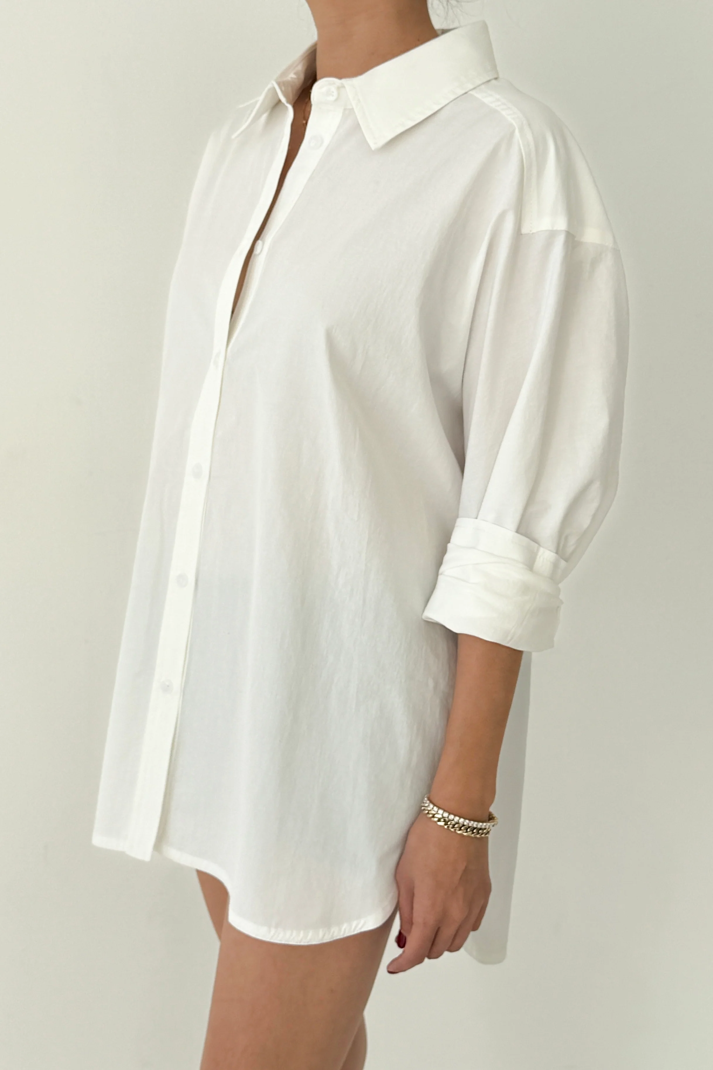 Light Weight Owen Shirt - White - Image 3