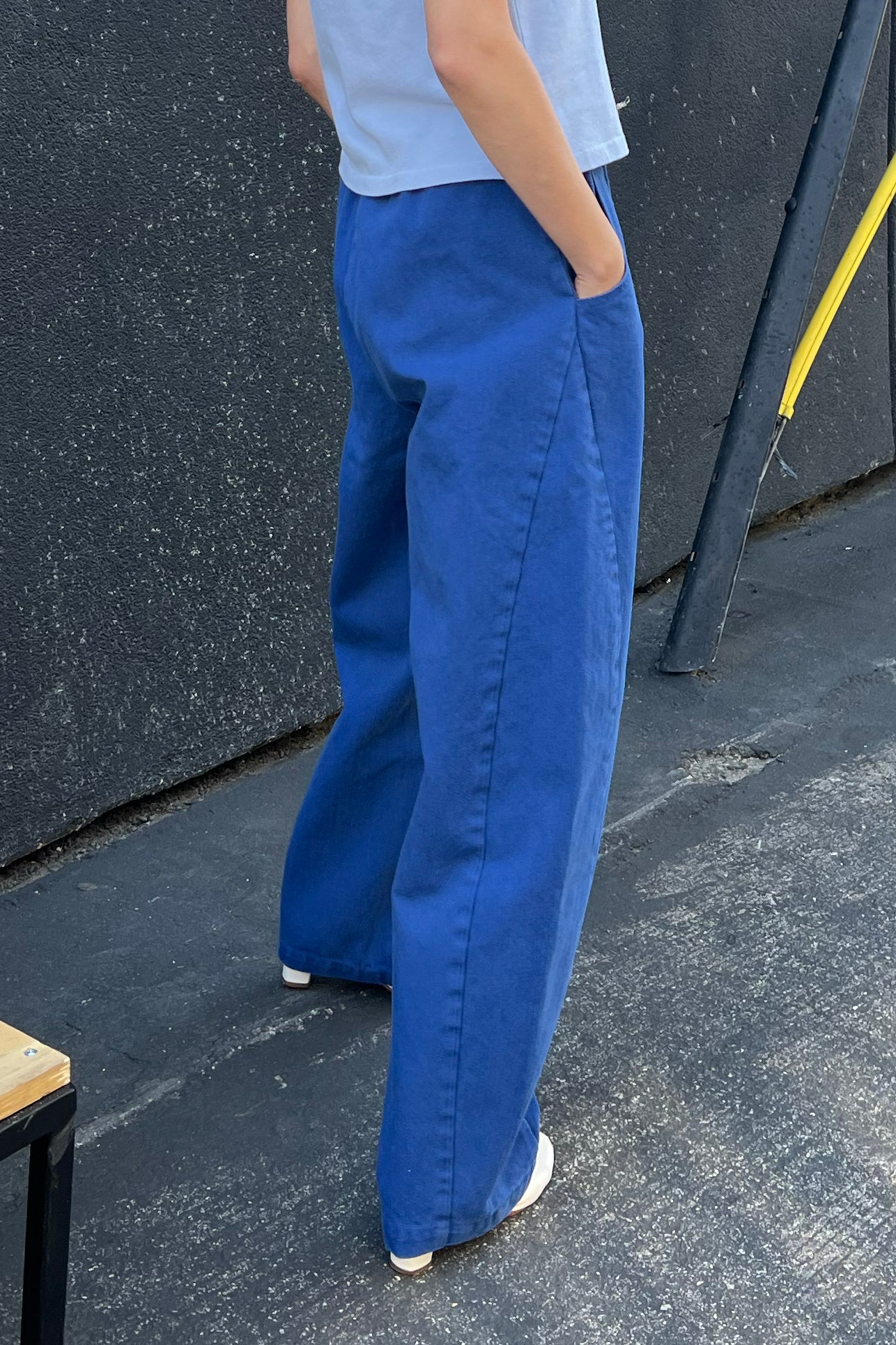 Long Arc Pants - Azure - Image 3