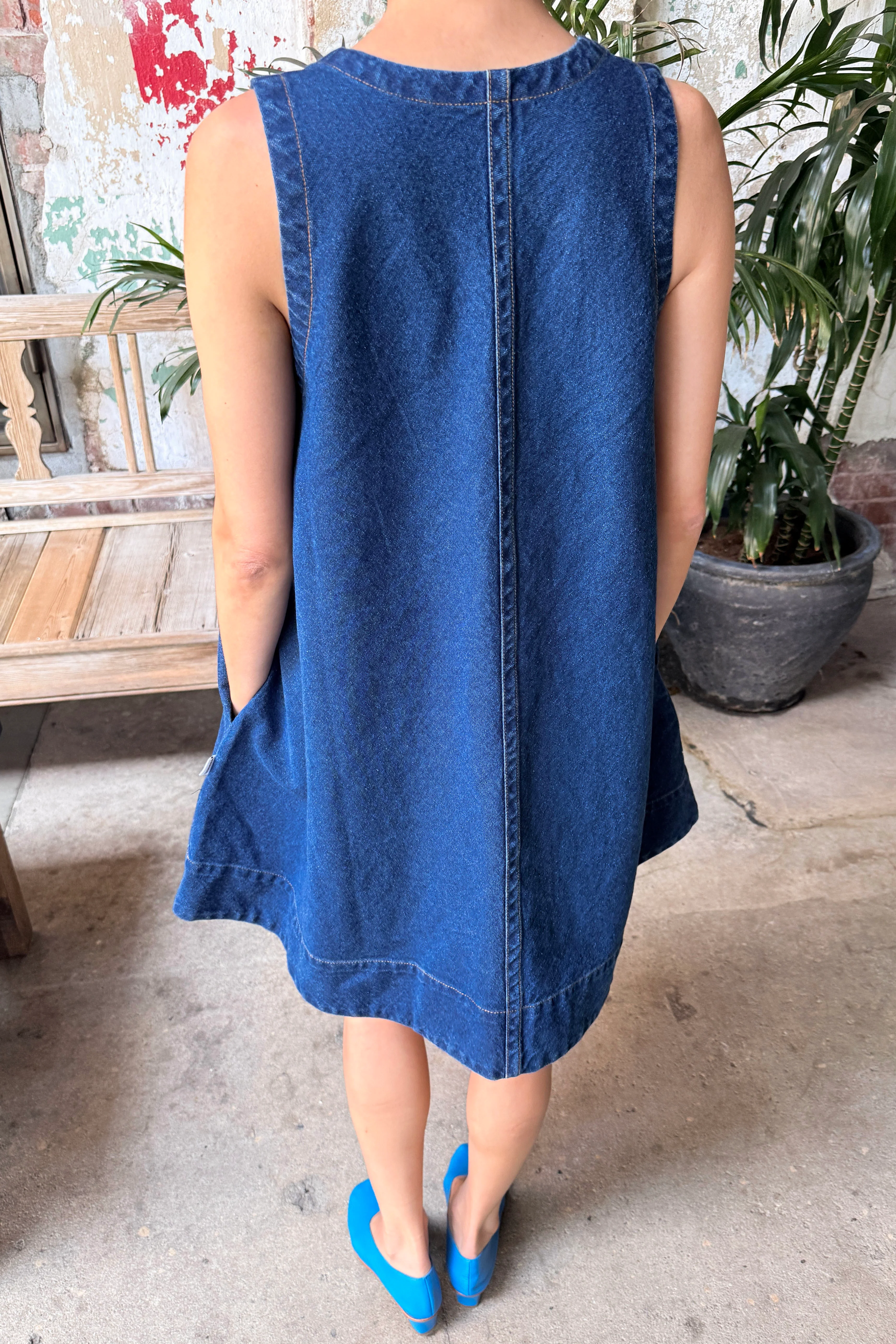 Mable Dress - Dark Denim - Image 3