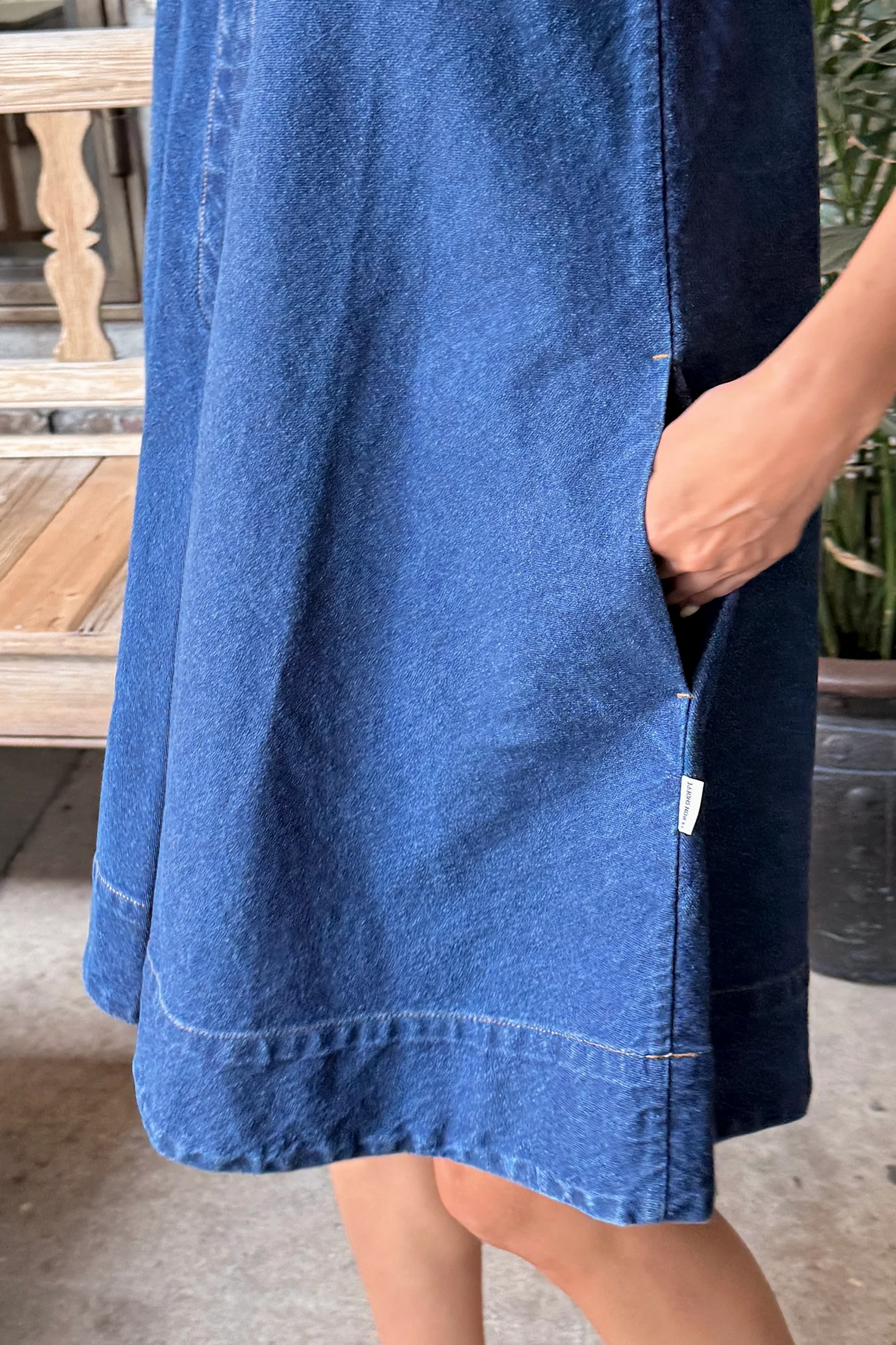 Mable Dress - Dark Denim - Image 4