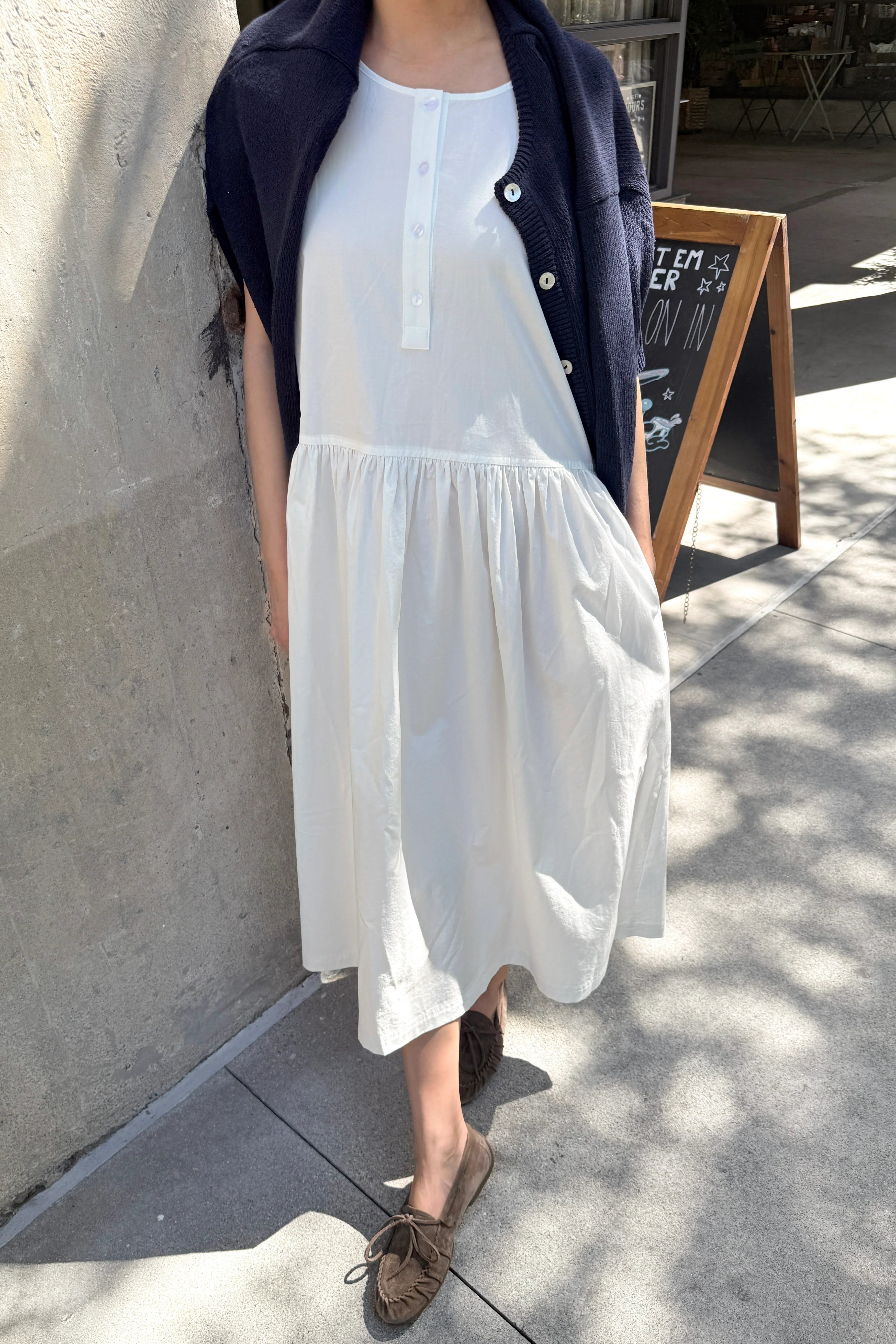 Marianne Dress - White - Image 4