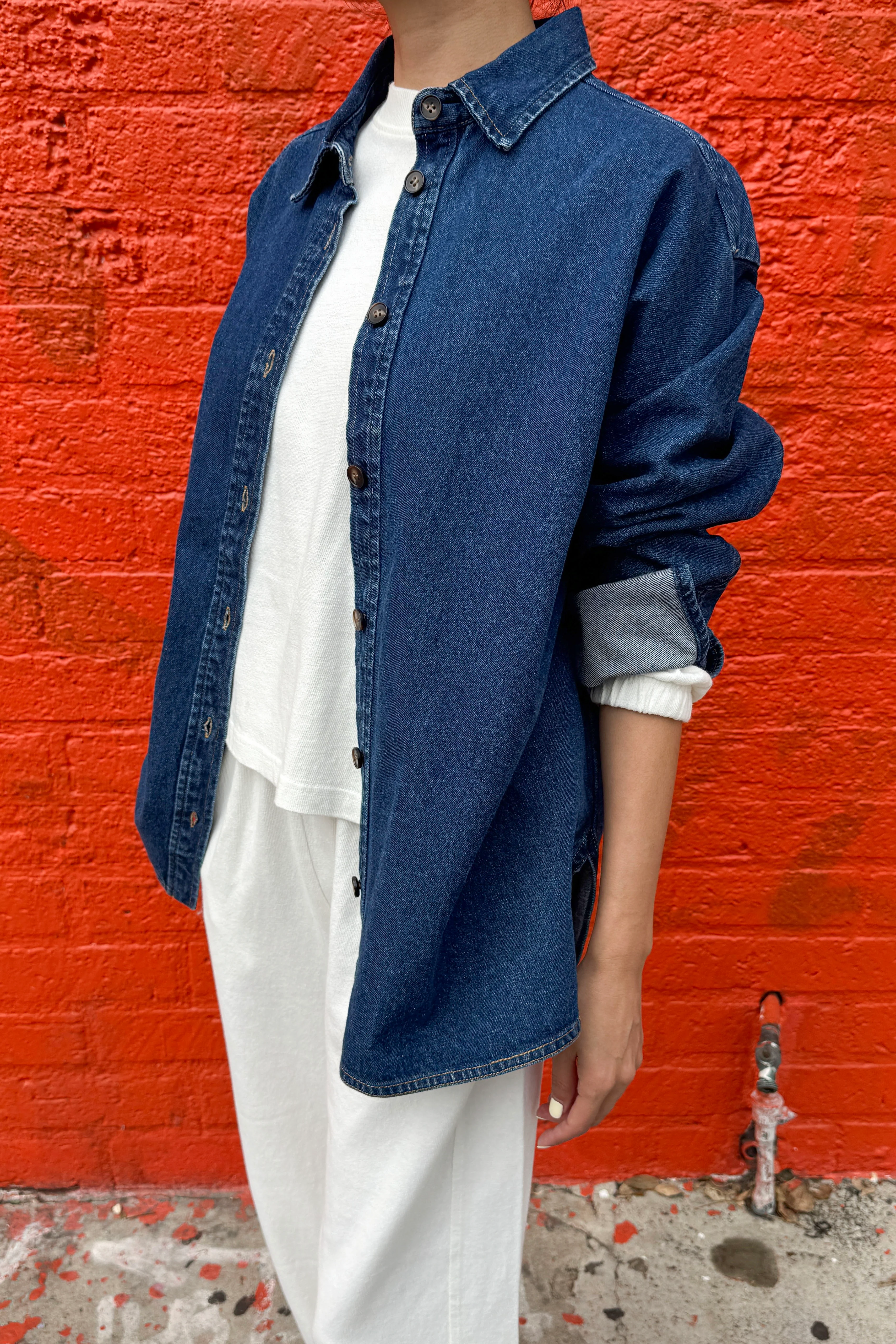 Owen Shirt - Dark Denim - Image 3