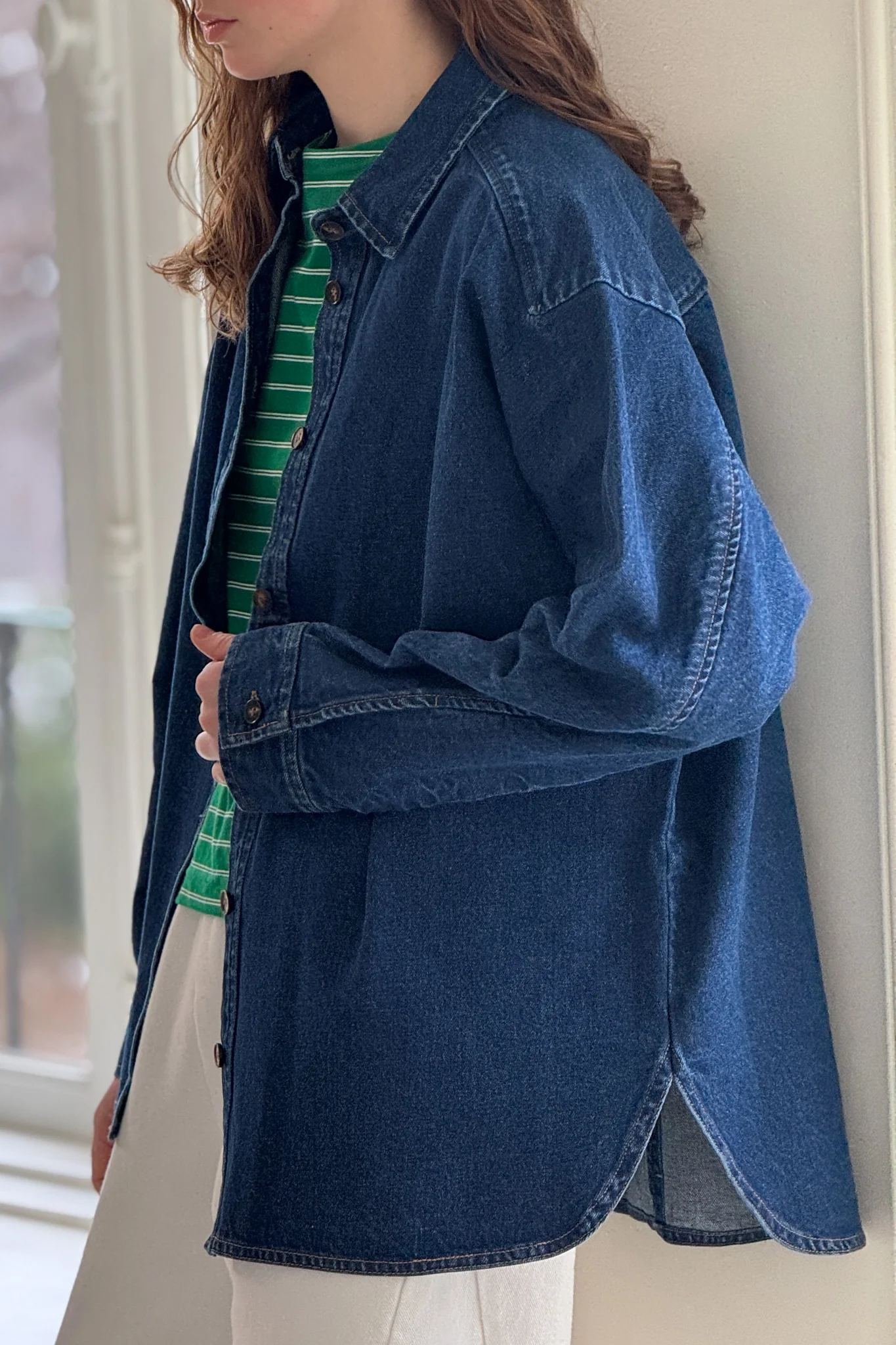 Owen Shirt - Dark Denim - Image 4