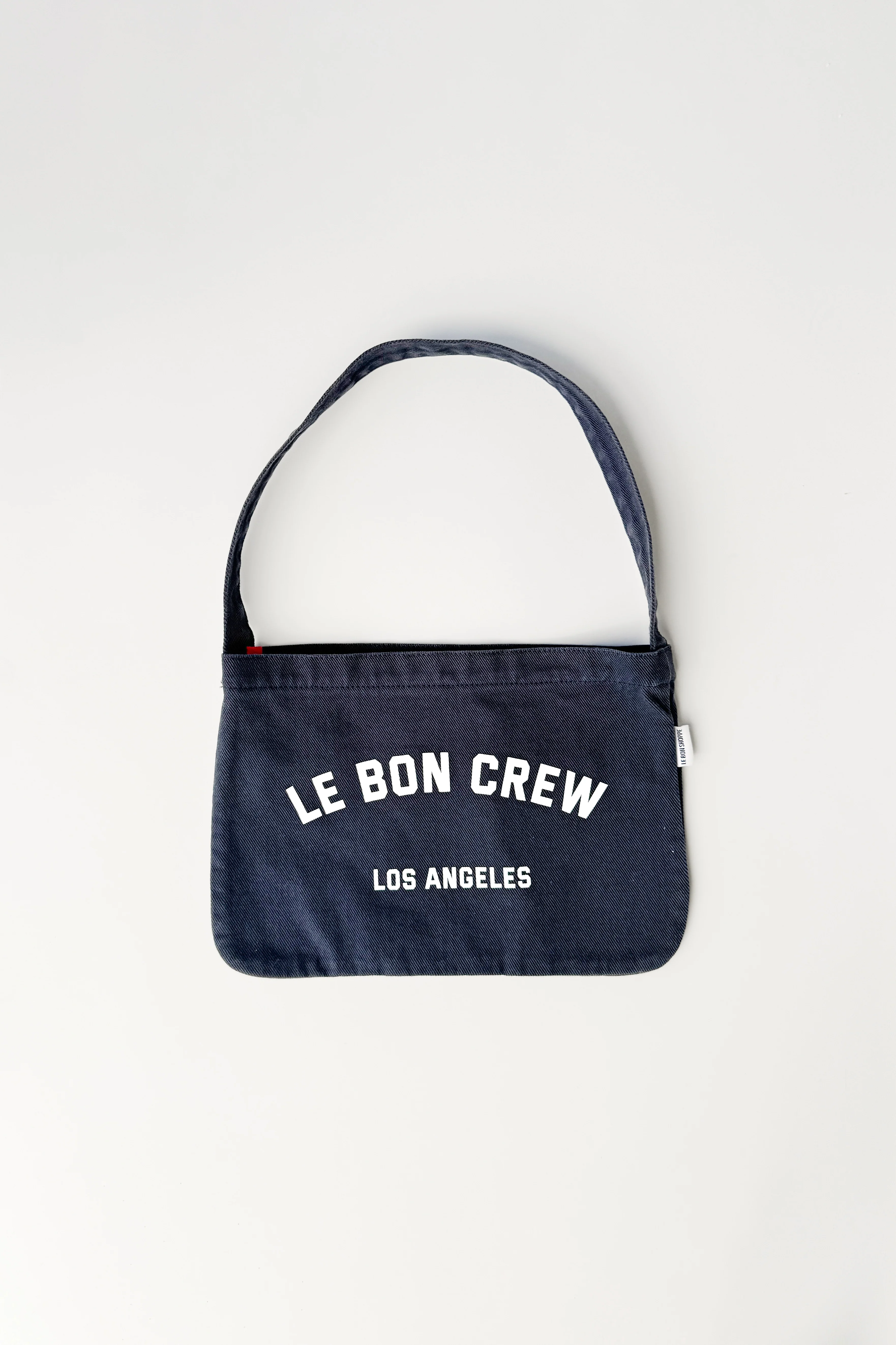 Petite Happy Carry Bag - Coal + White - Image 3