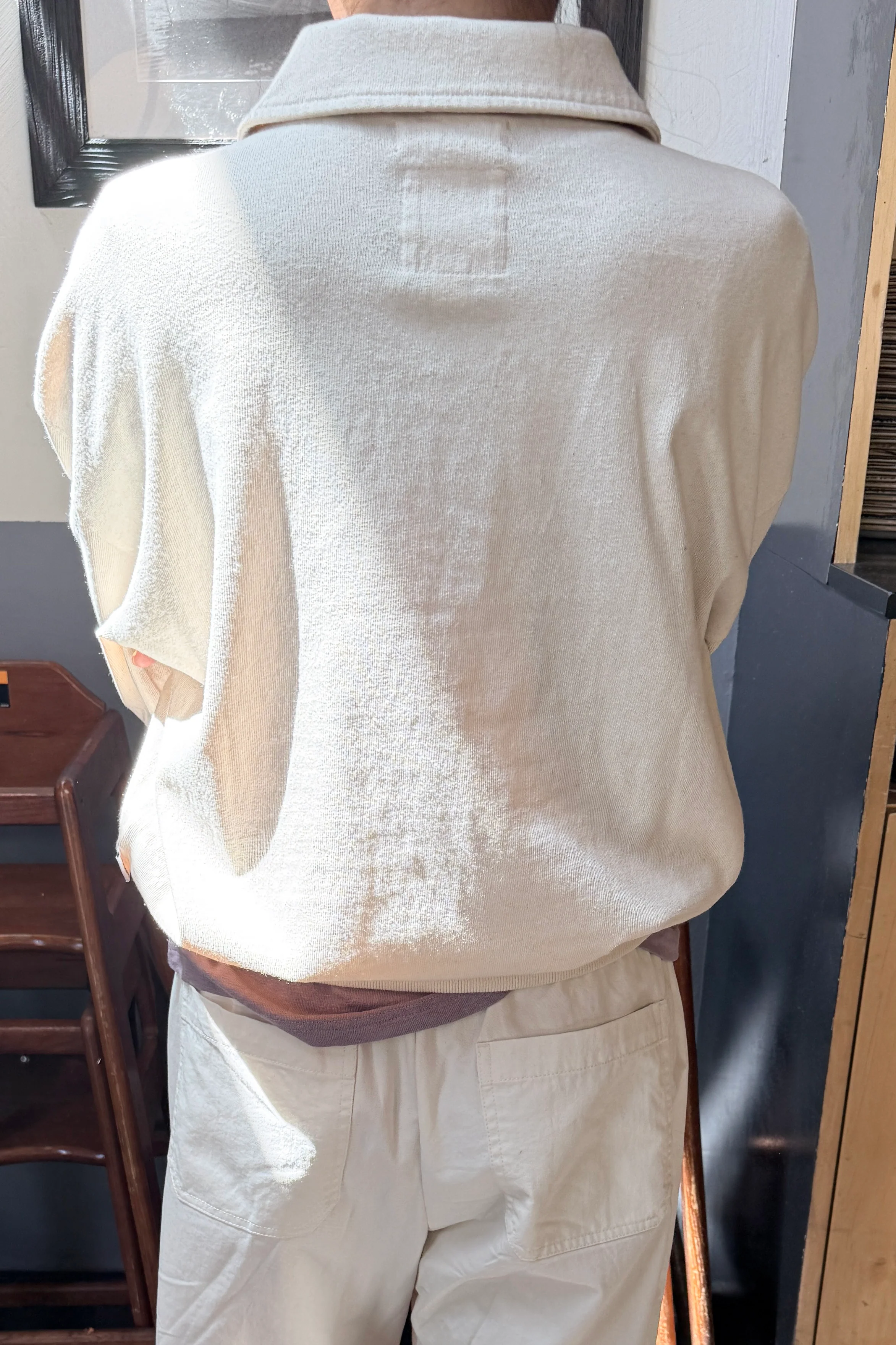 Polo Sweatshirt - Naturel - Image 4