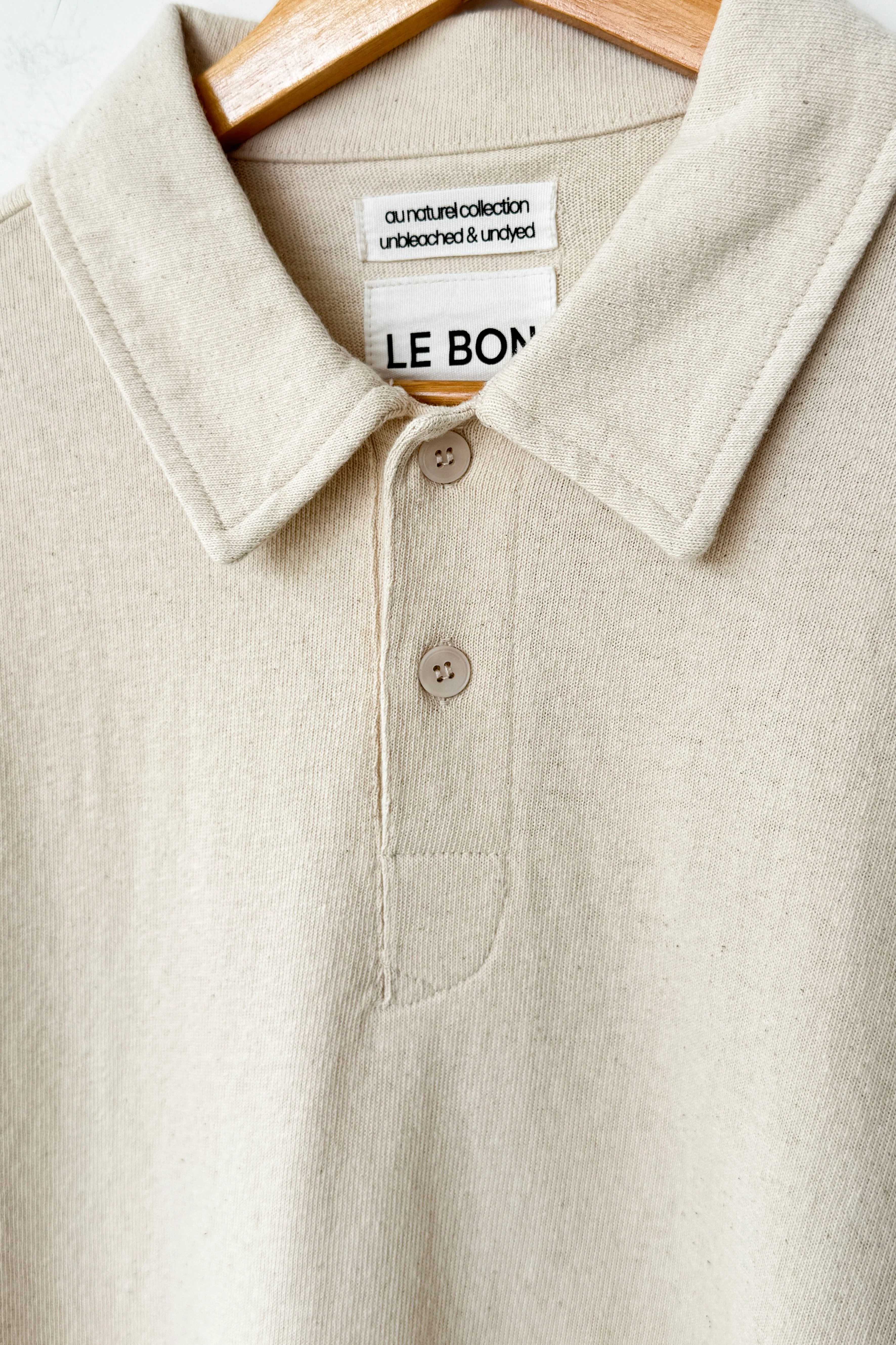 Polo Sweatshirt - Naturel - Image 5
