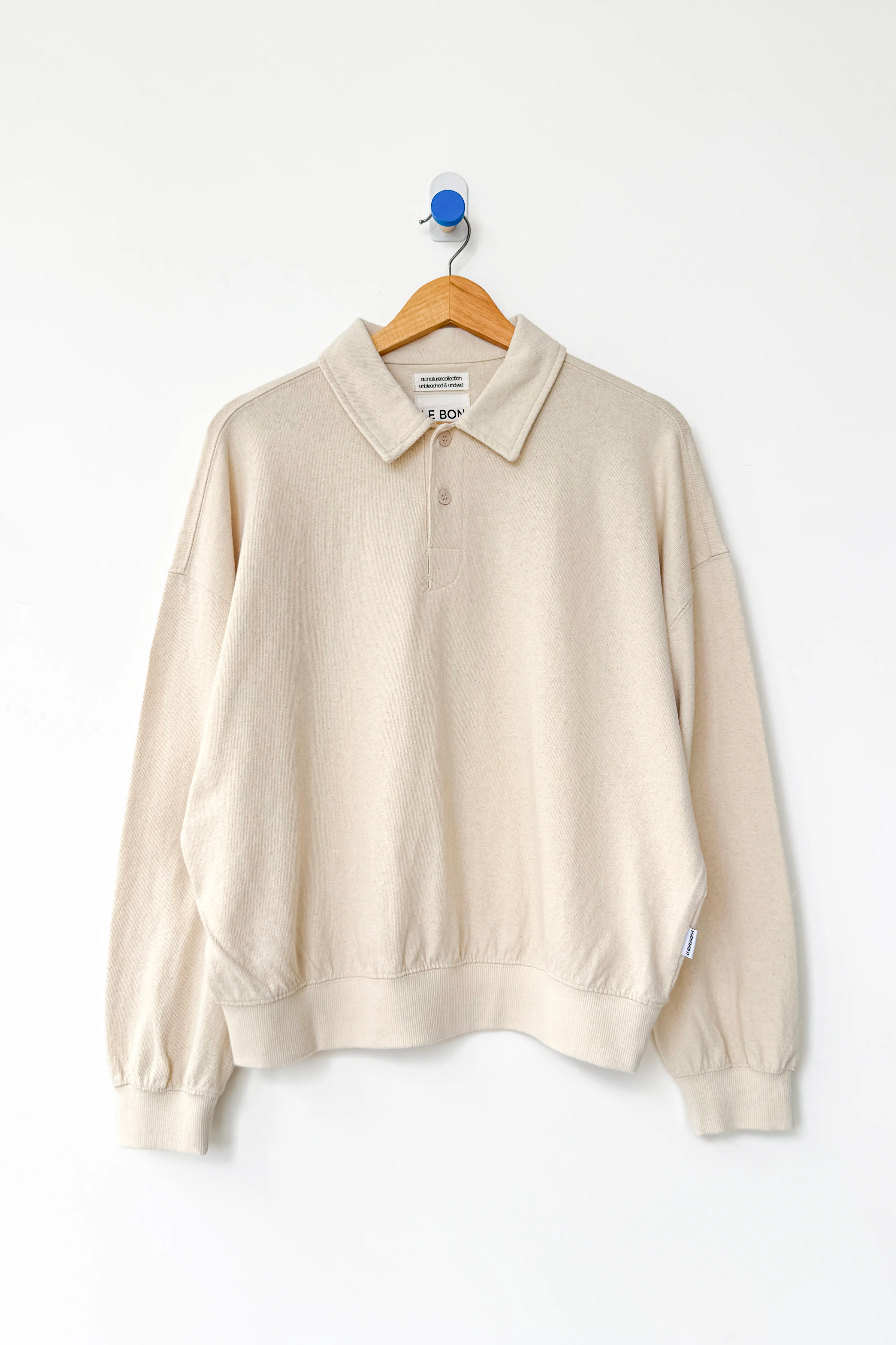 Polo Sweatshirt - Naturel - Image 7