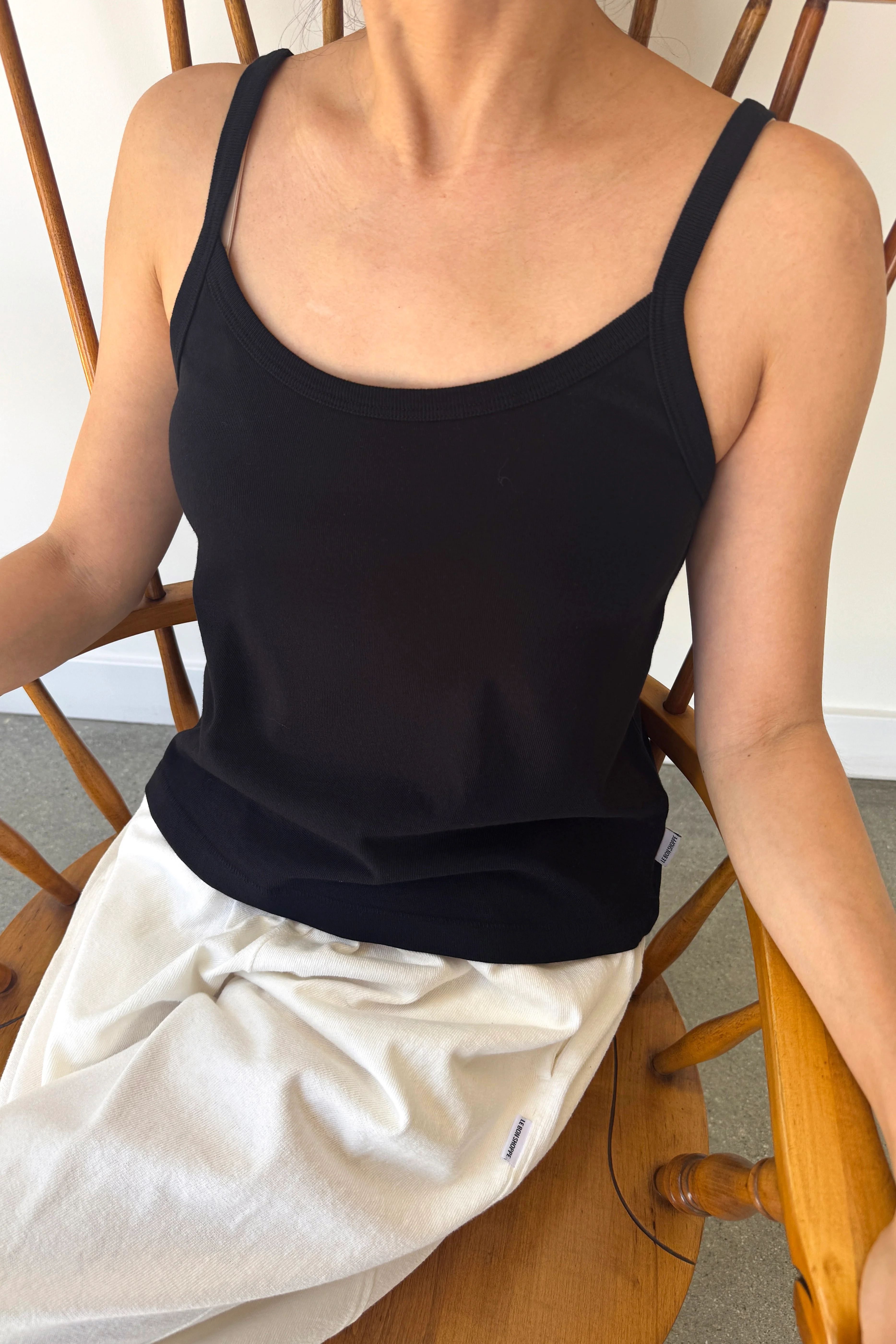 Premium Jersey Dana Cami - Black - Image 5