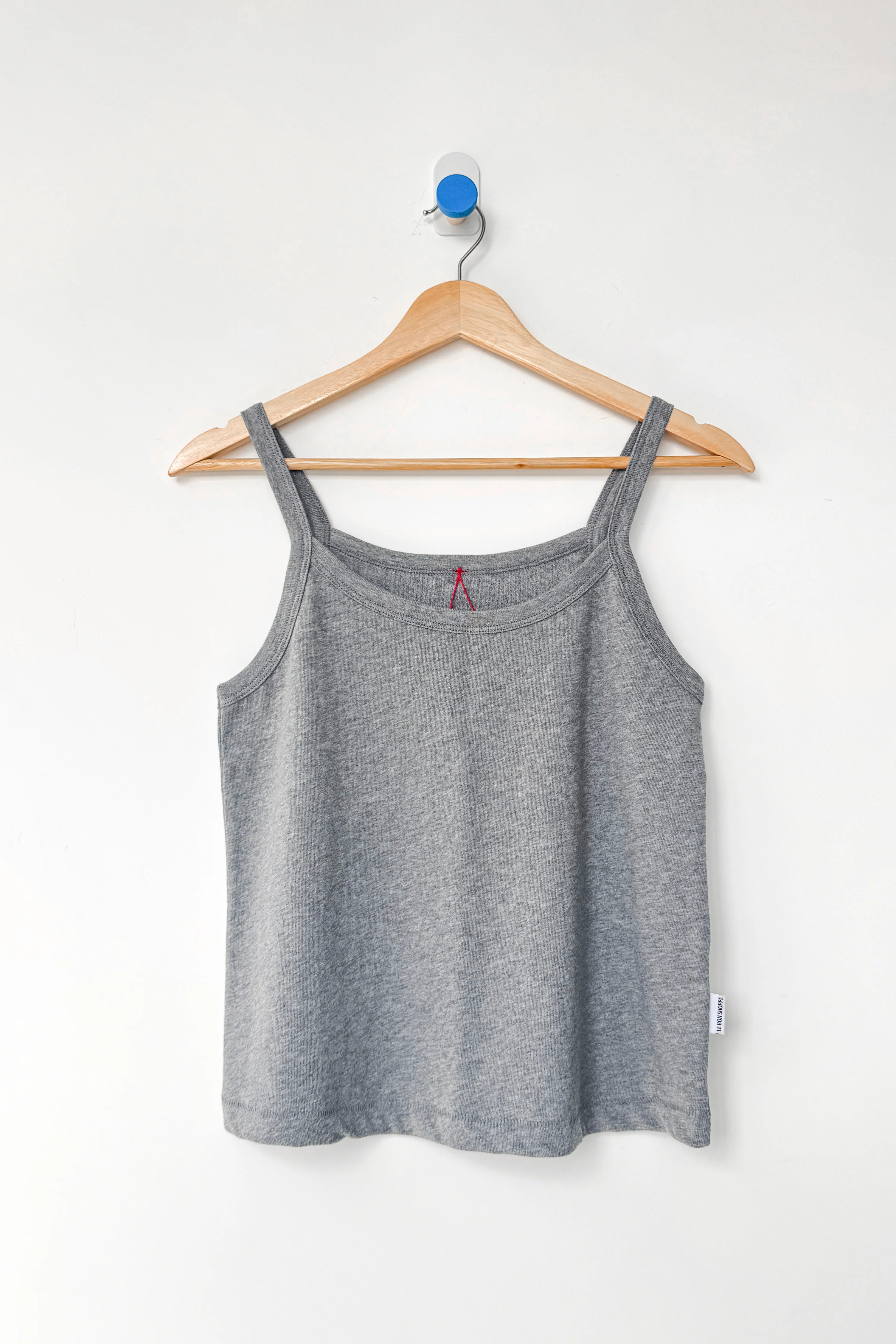 Premium Jersey Dana Cami - Melange Grey - Image 4