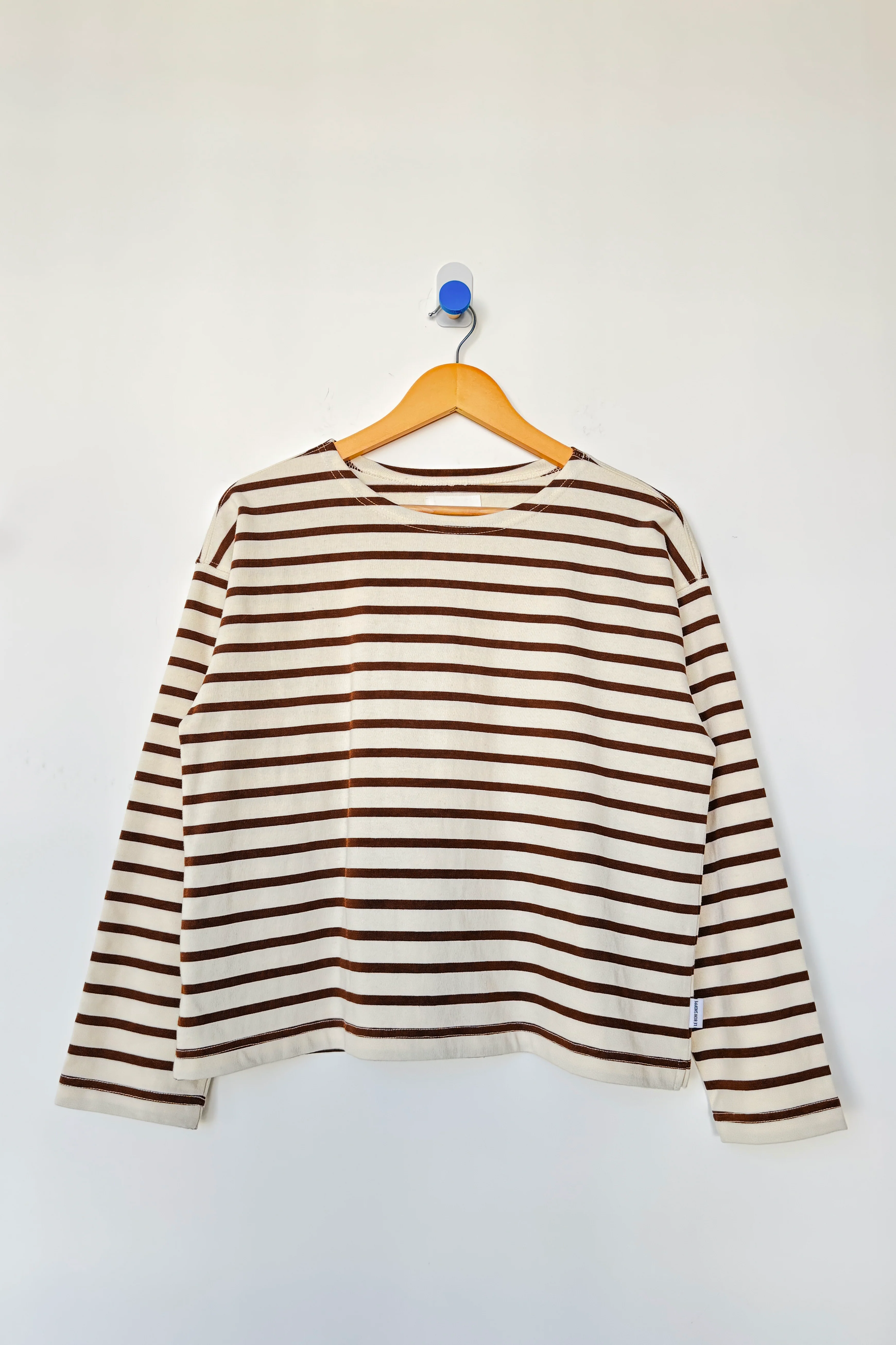 Sailor Top - Coffee Stripe - Image 3