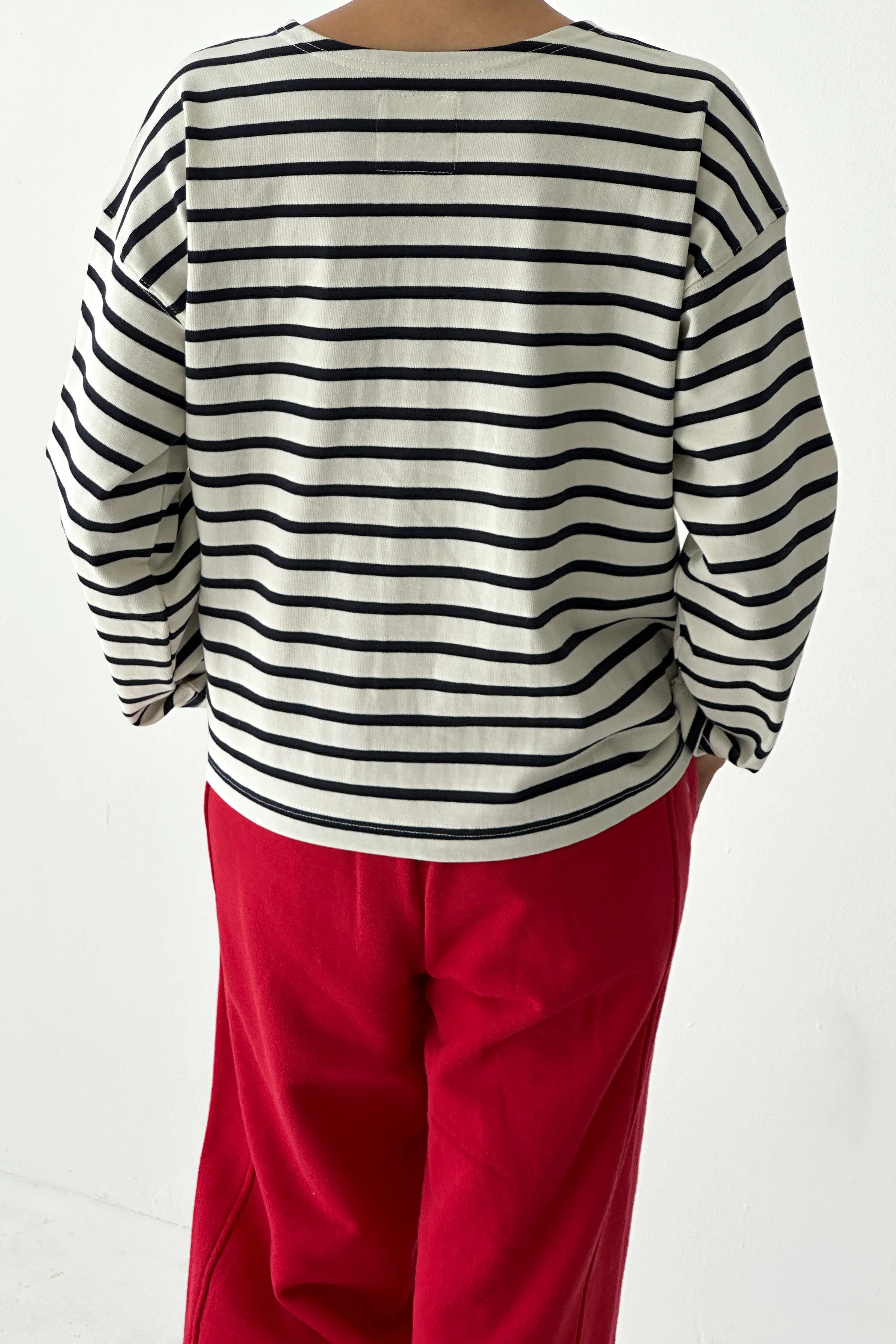 Sailor Top - Navy Stripe - Image 2