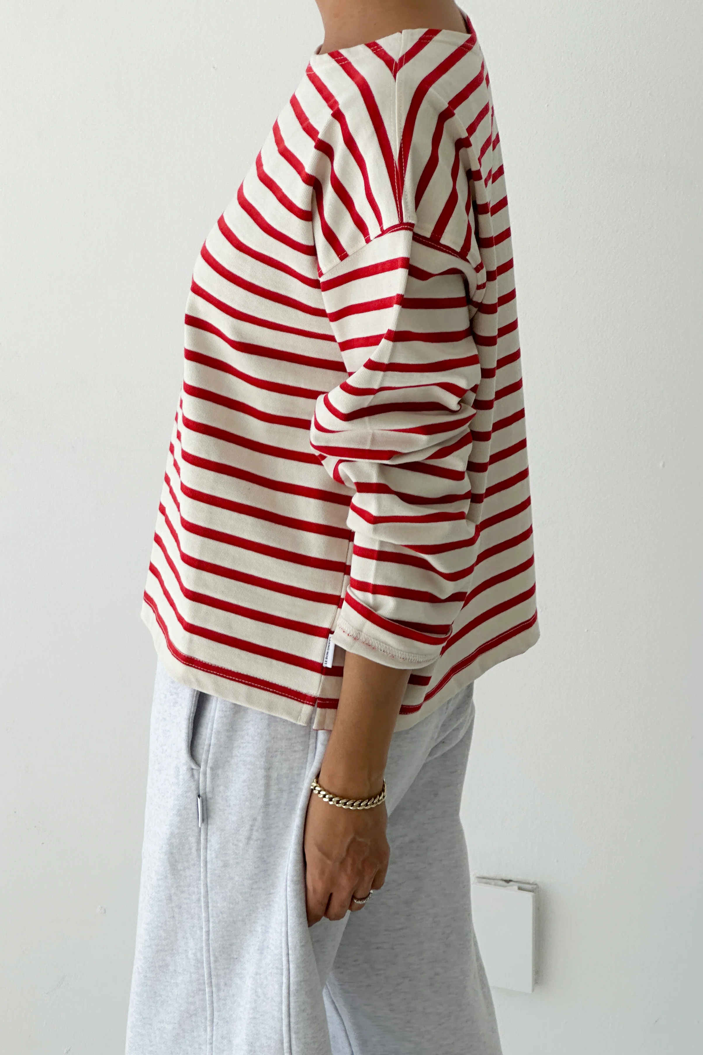 Sailor Top - Red Stripe - Image 2
