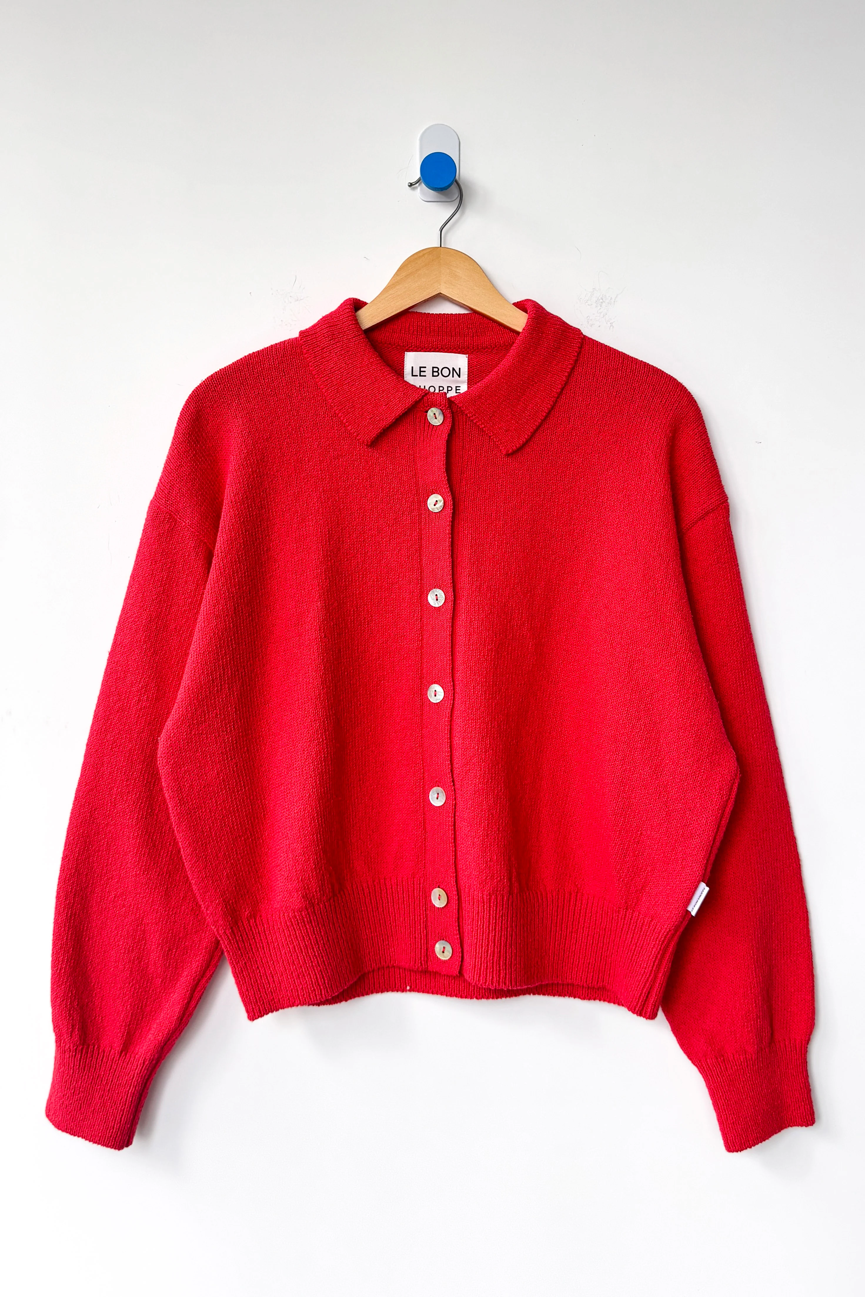 The Club Cardigan - Chili - Image 3
