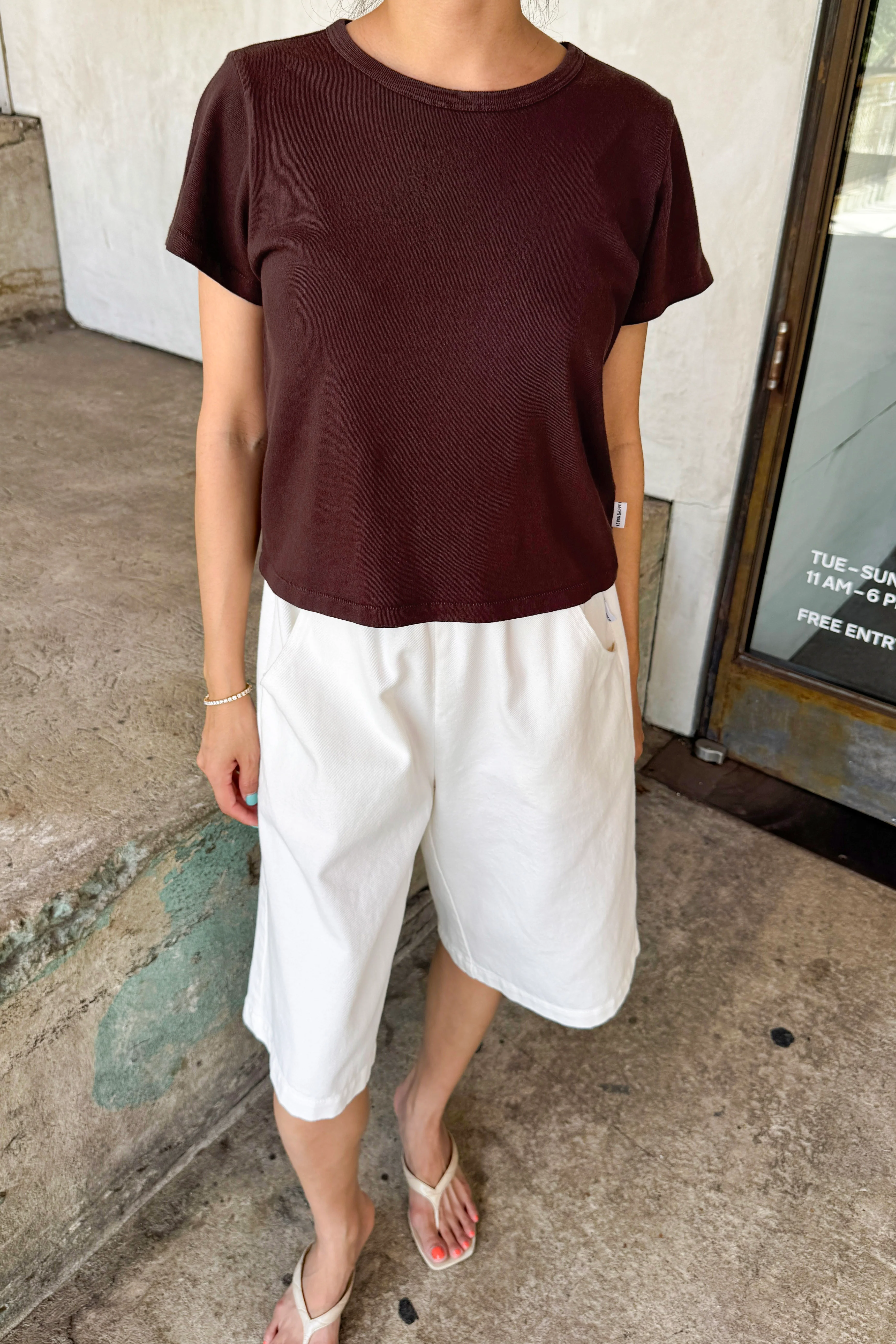 The Little Boy Tee - Dark Cacao - Image 3