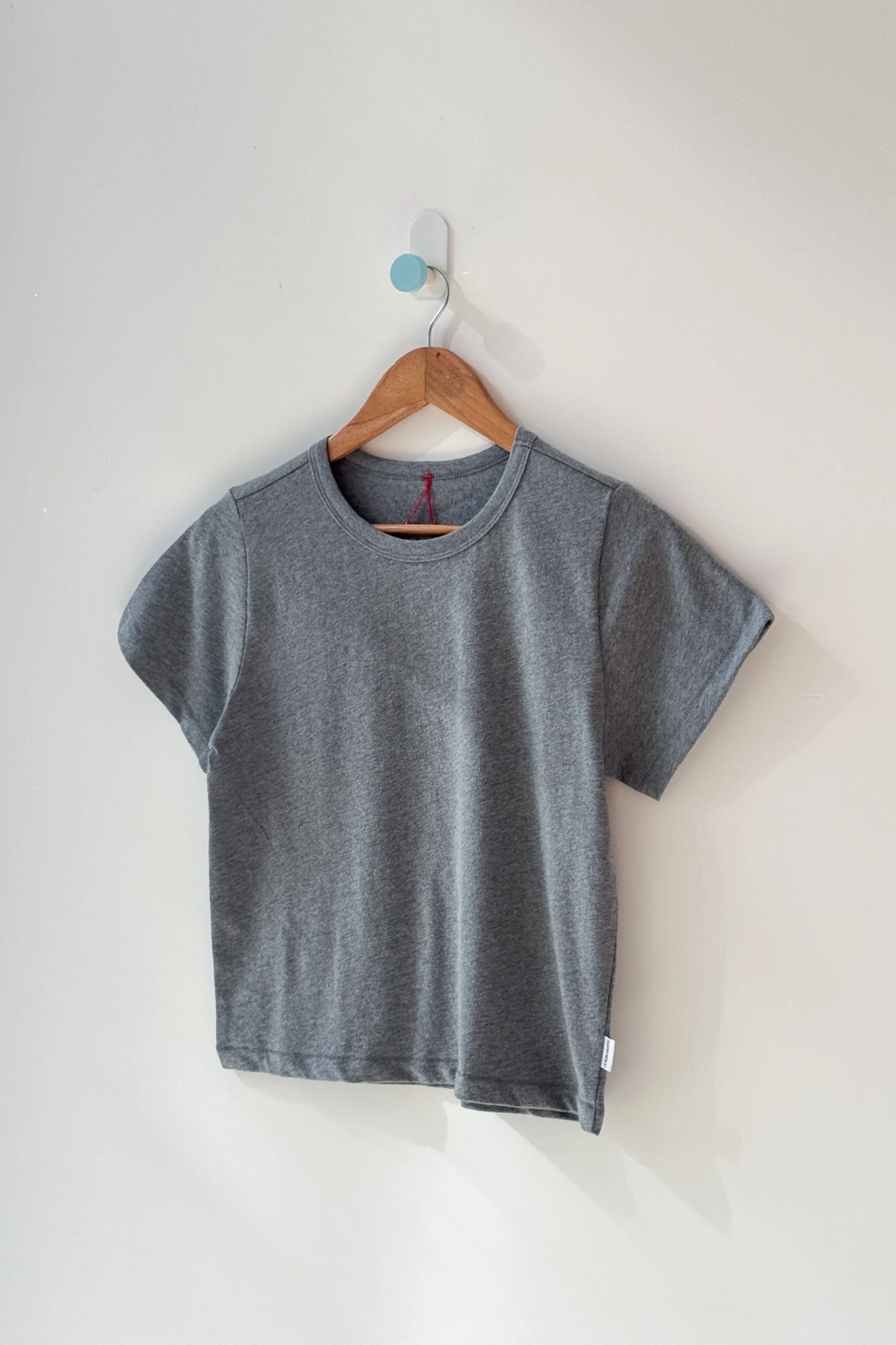 The Little Boy Tee - Melange Grey - Image 3